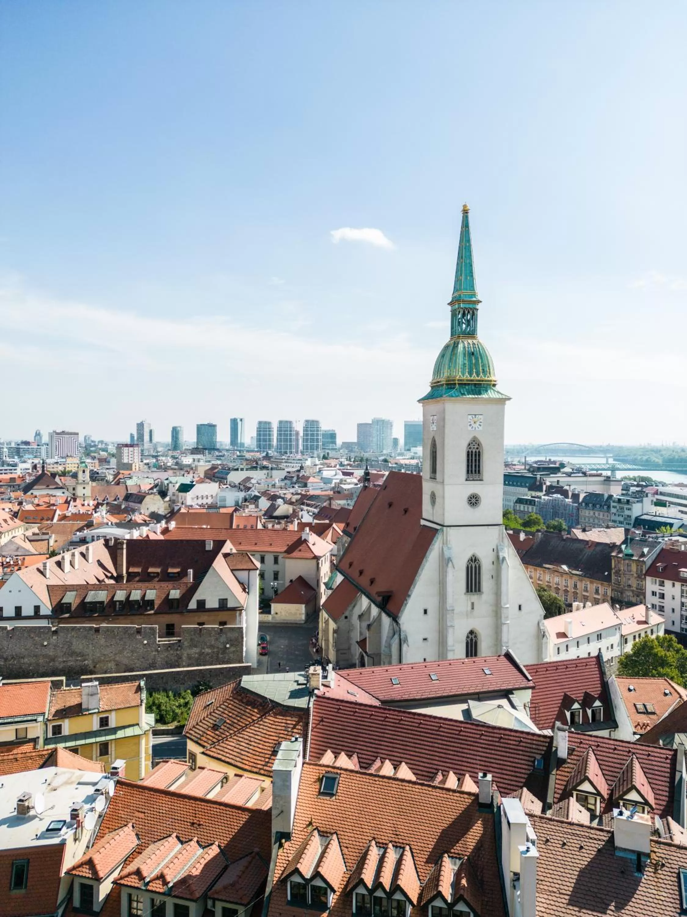 City view in Falkensteiner Hotel Bratislava