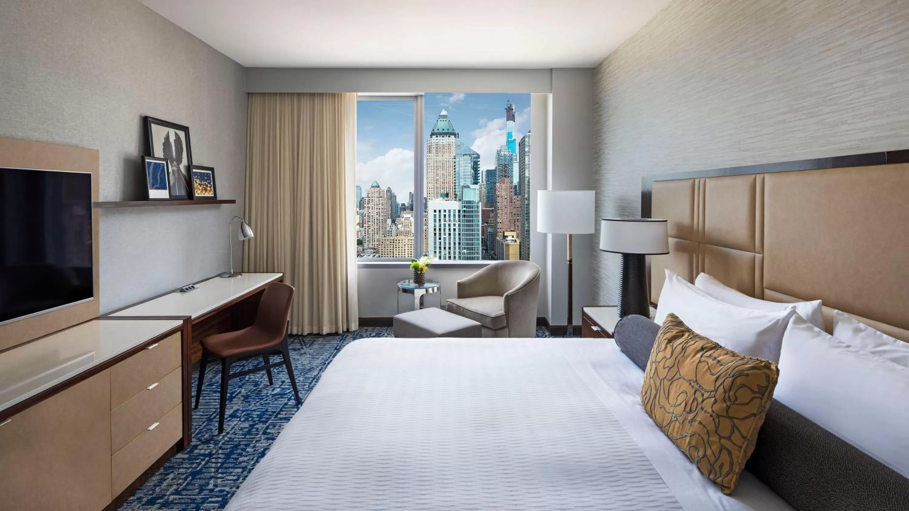 Bedroom, Bed in InterContinental New York Times Square by IHG