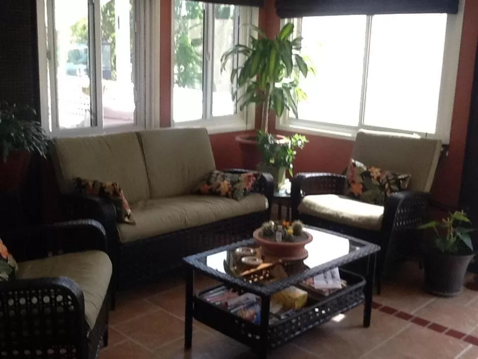 Seating Area in Vintage Merlot Bed and Breakfast