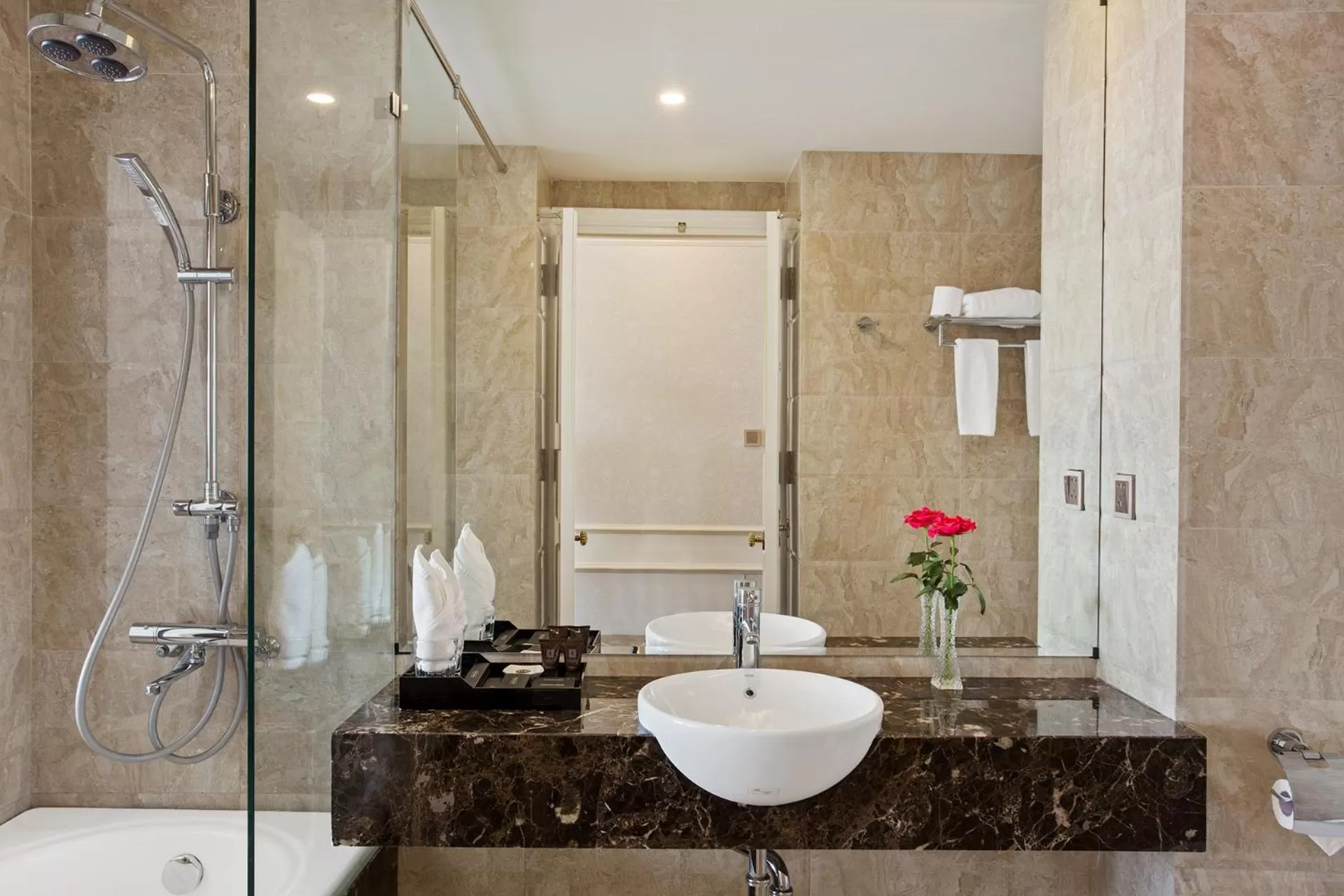 Bathroom in Luxury Old Quarter Hotel & Gym