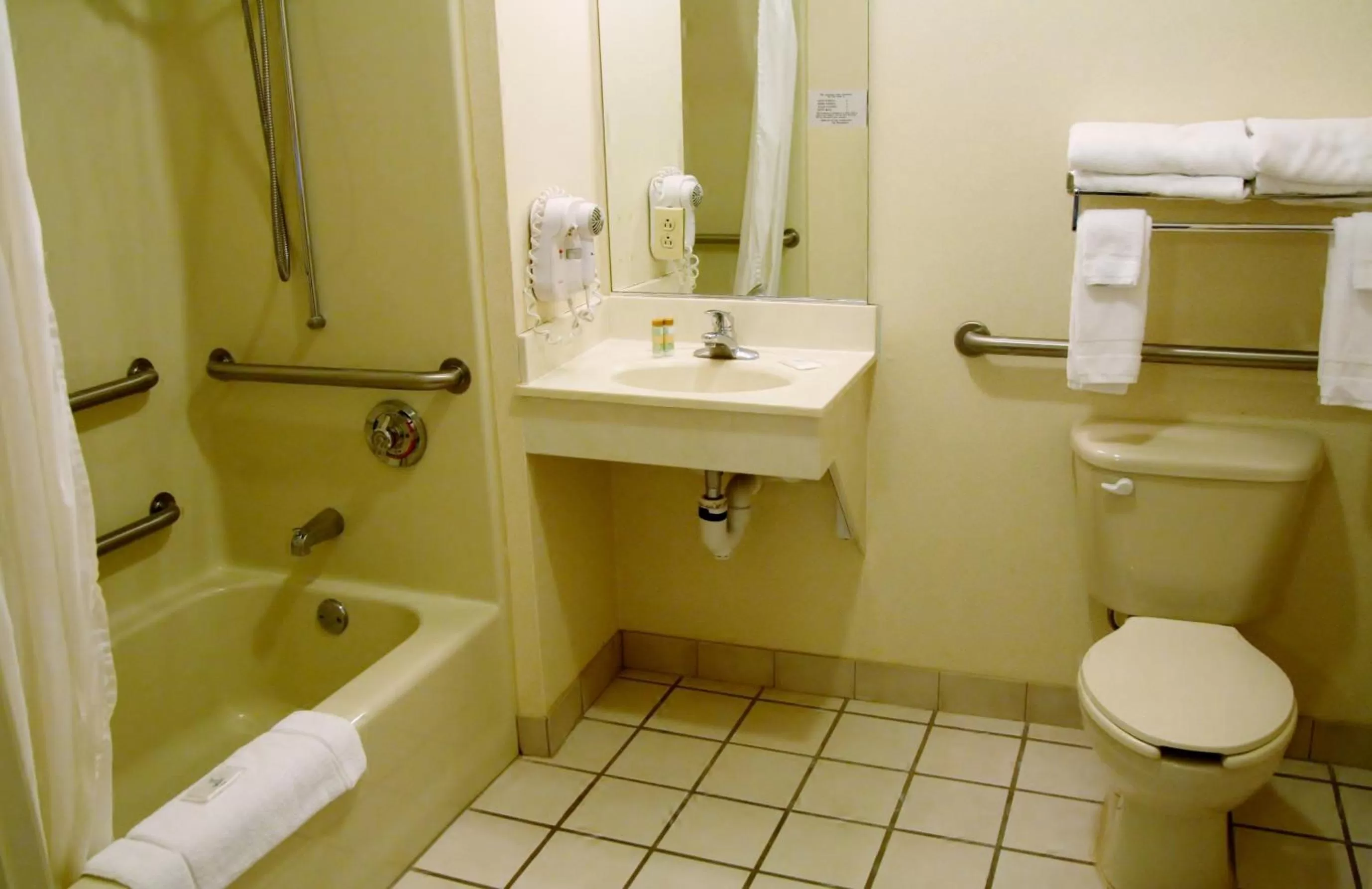 Shower in Baymont by Wyndham Mount Vernon Renfro Valley