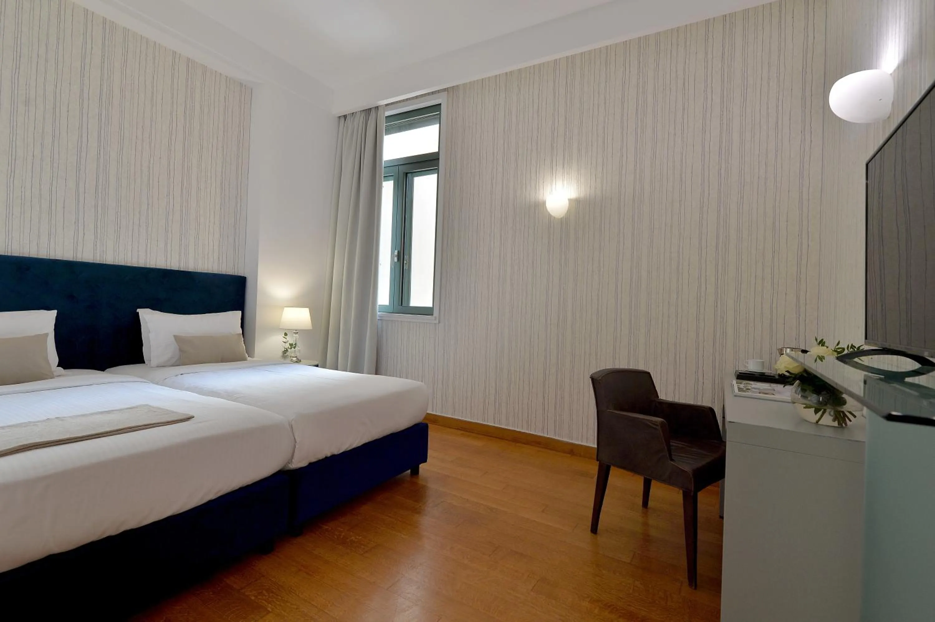 Bed in Athenaeum Eridanus Luxury Hotel