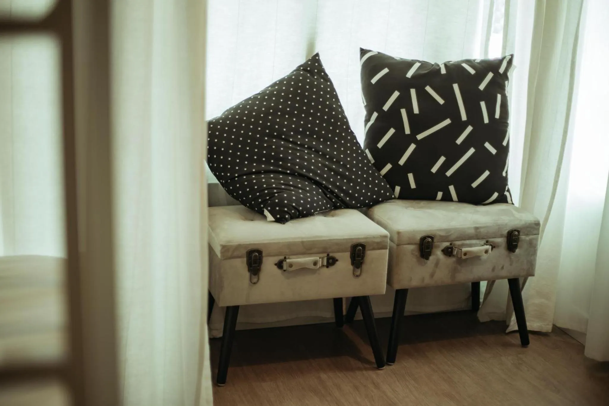 Bed in J Poshtel Chiangmai