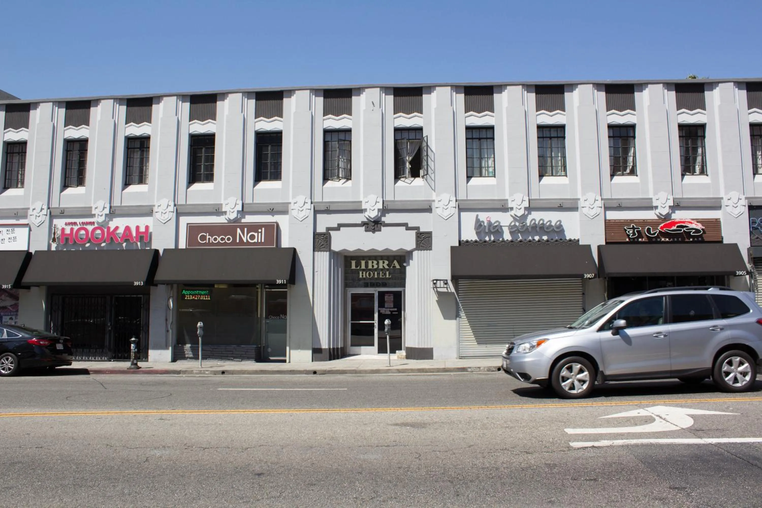 Property building in Libra Hotel