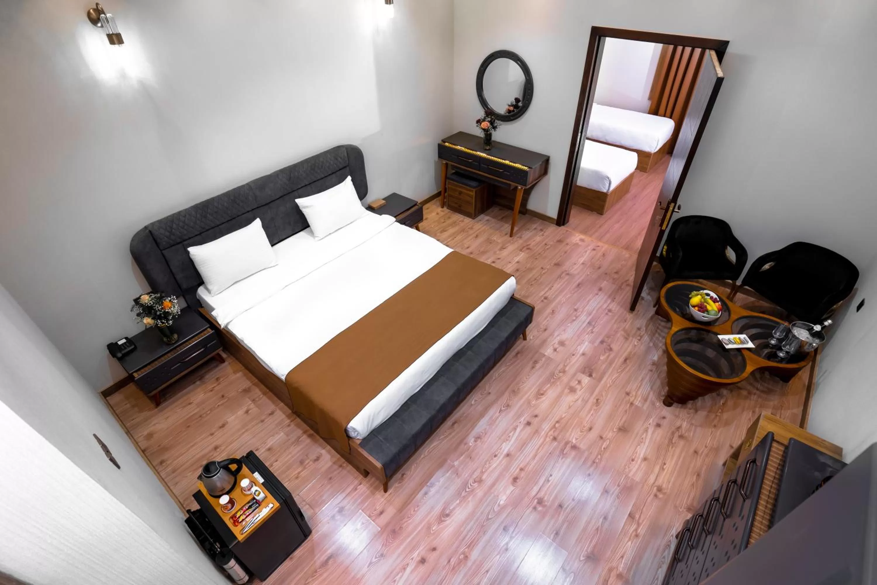 Bedroom, Bed in Al Yarmouk International Hotel