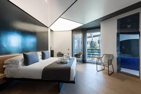 Bed in Borgo San Barbato Resort Spa & Golf