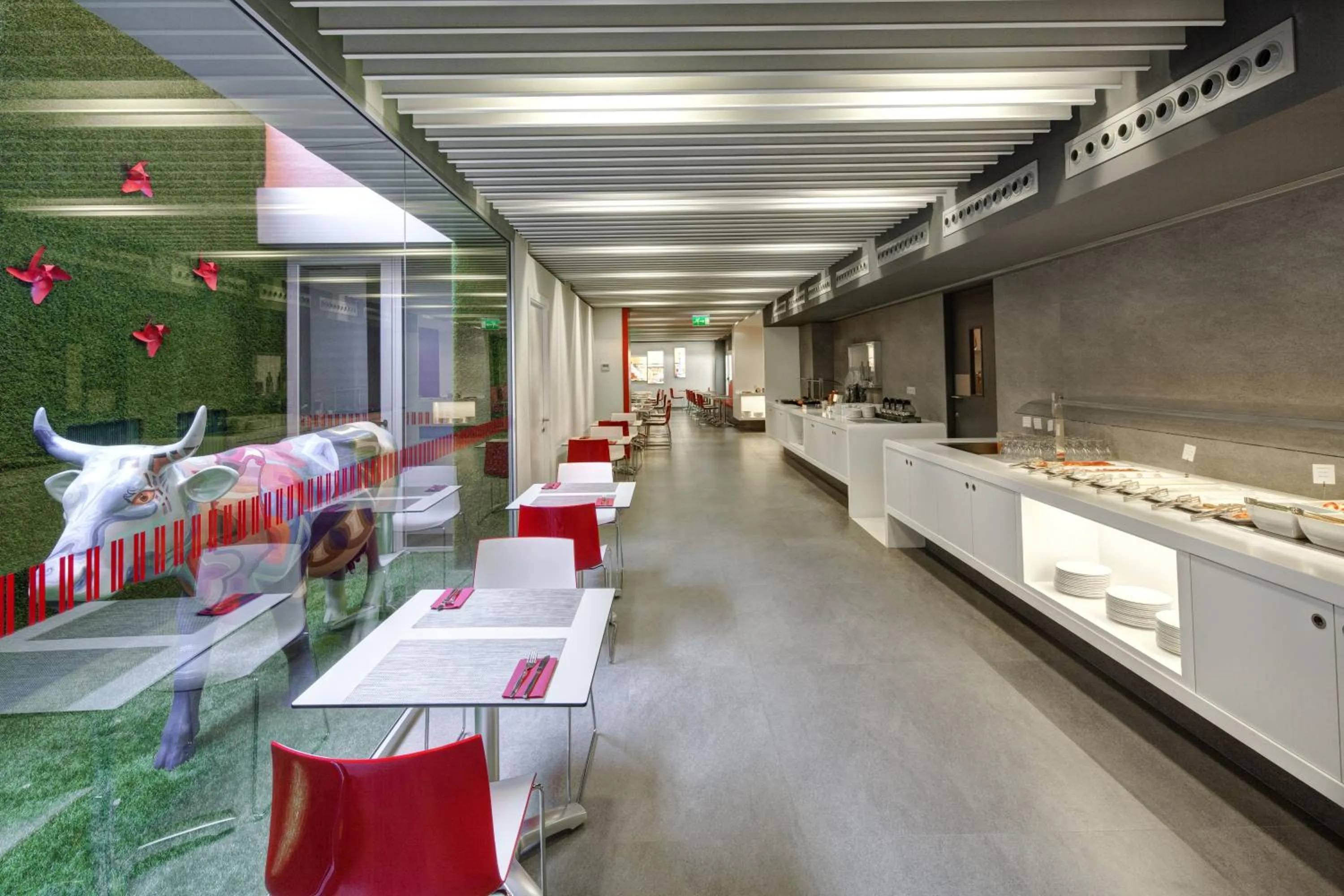 Restaurant/places to eat in Hotel Turin Barcelona