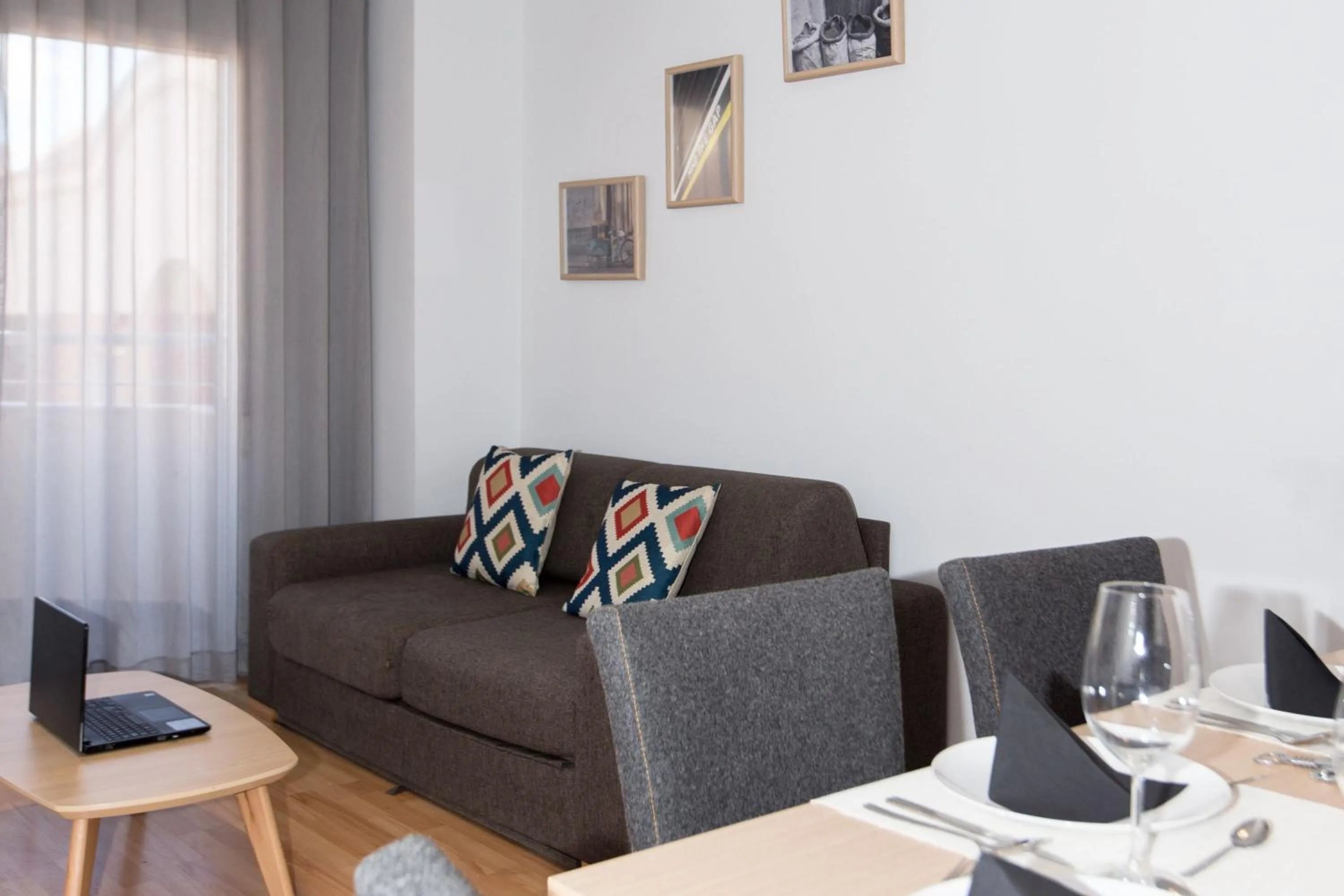 Living room in Valenciaflats Ciudad de las Ciencias