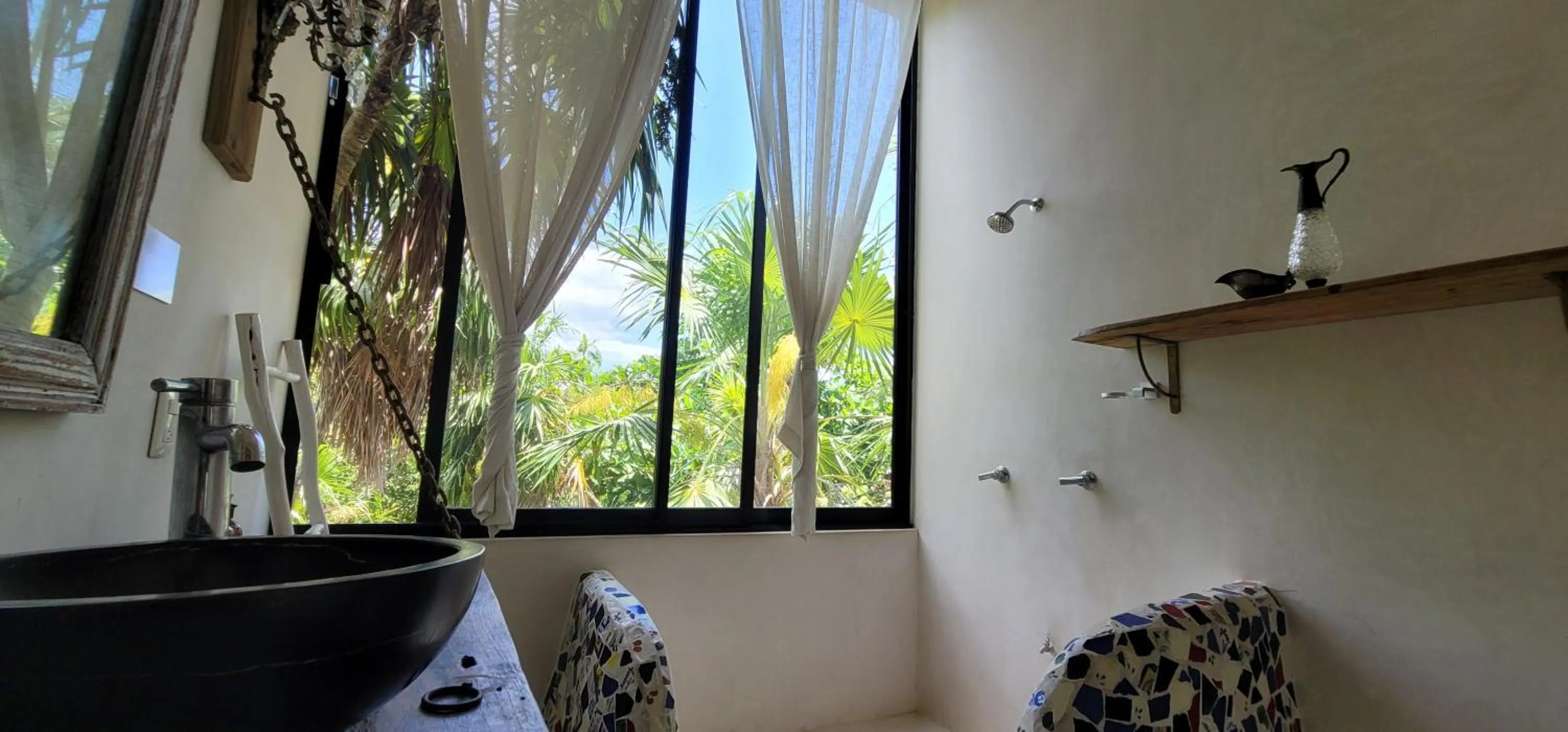 Garden view in Casa Ambar Hotel & Boutique Tulum
