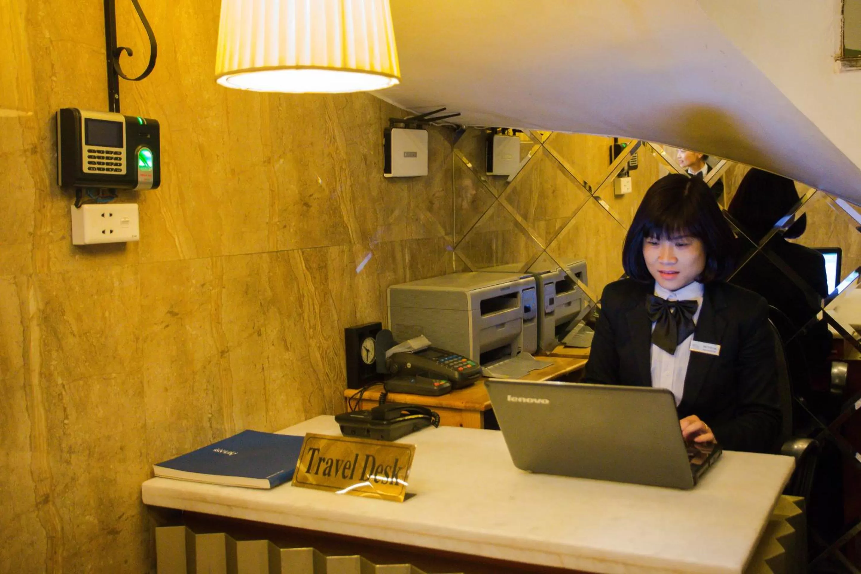 Staff in Golden Art Hotel