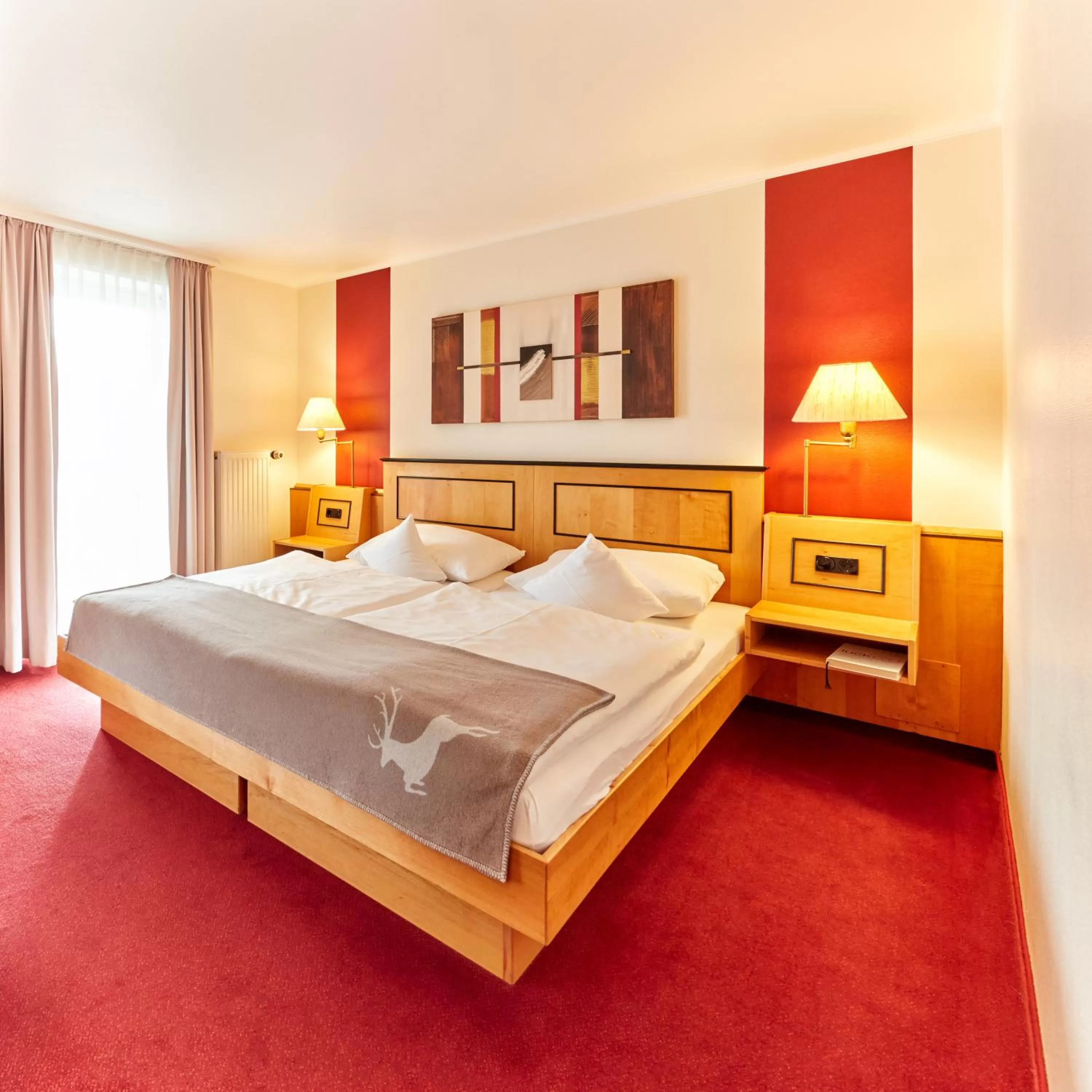 Photo of the whole room, Bed in Hotel Riezler Hof