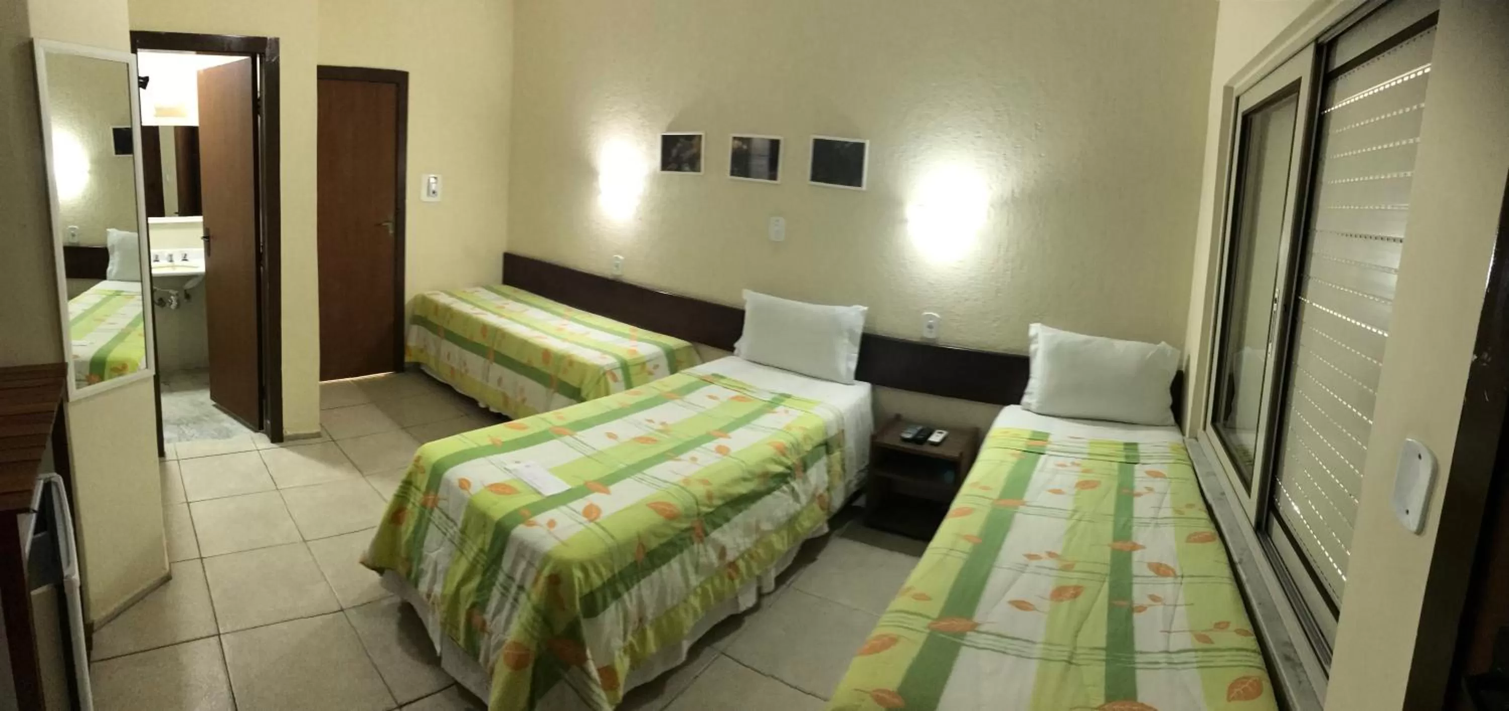 Bed in Pousada Porto Canal