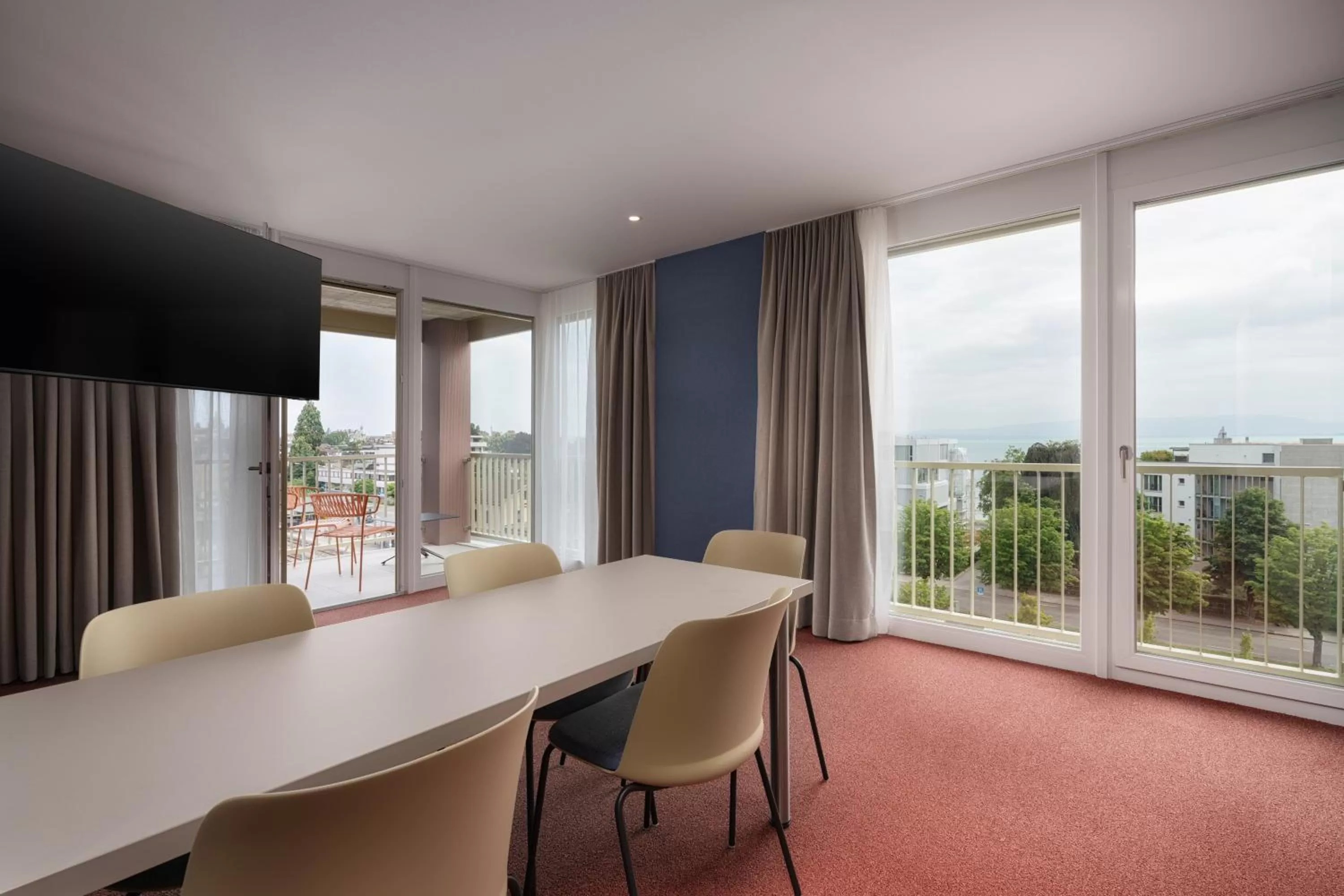 View (from property/room) in b-smart hotel Arbon