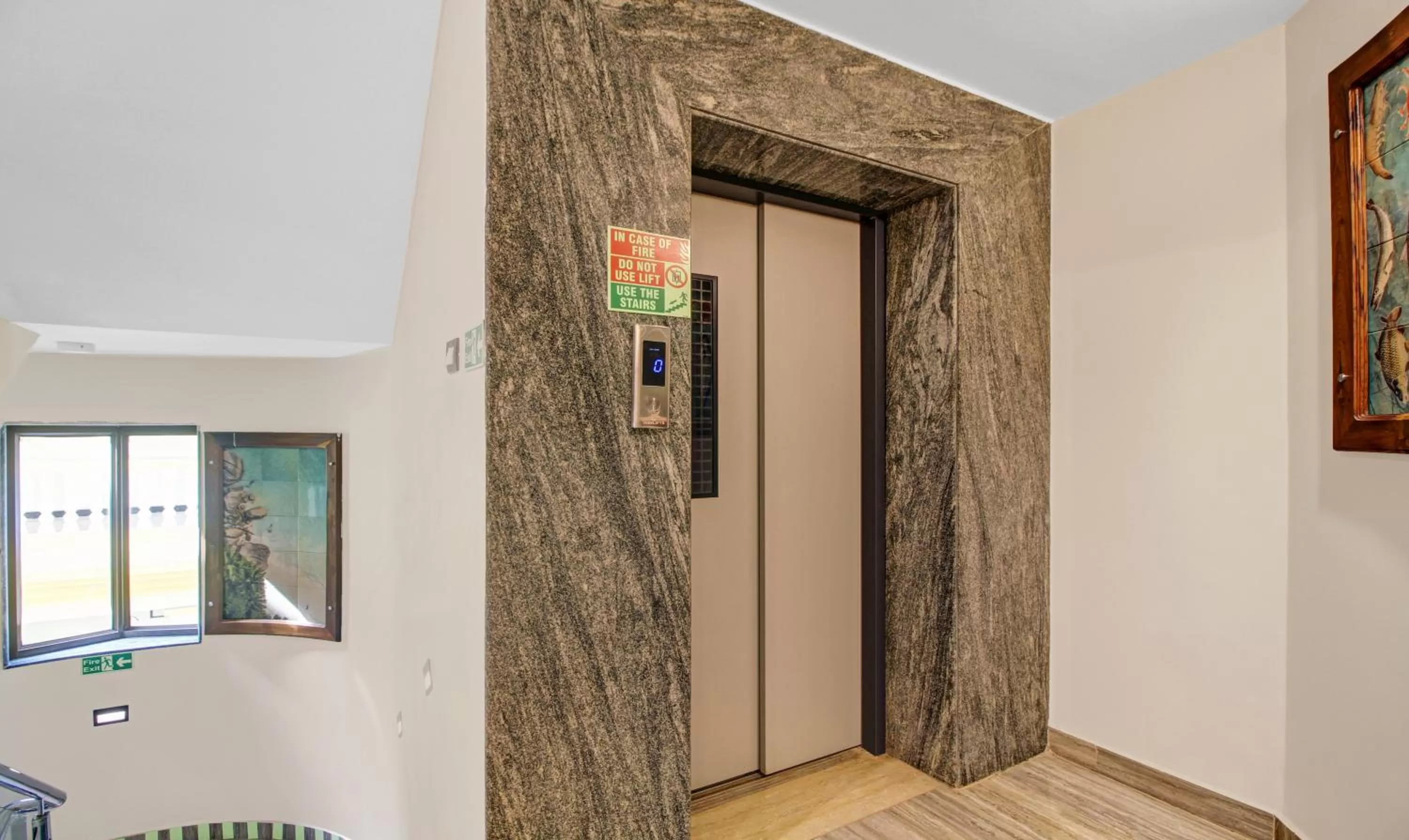 elevator in Treebo Majestic Palms, 2 Km From Colva Beach