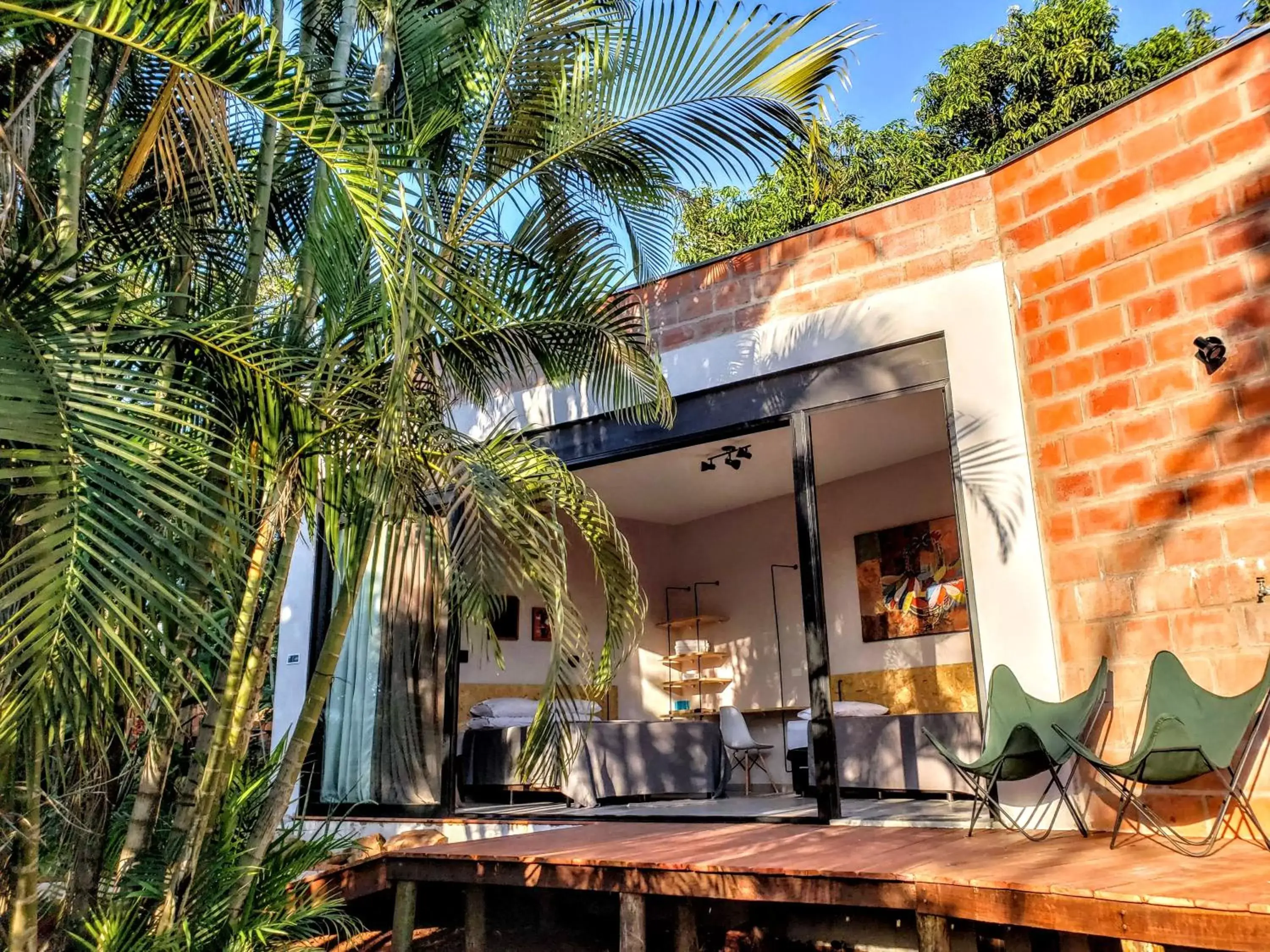 Apartment with Garden View in Suítes no Quintal Apartment with Garden View in Suítes no Quintal