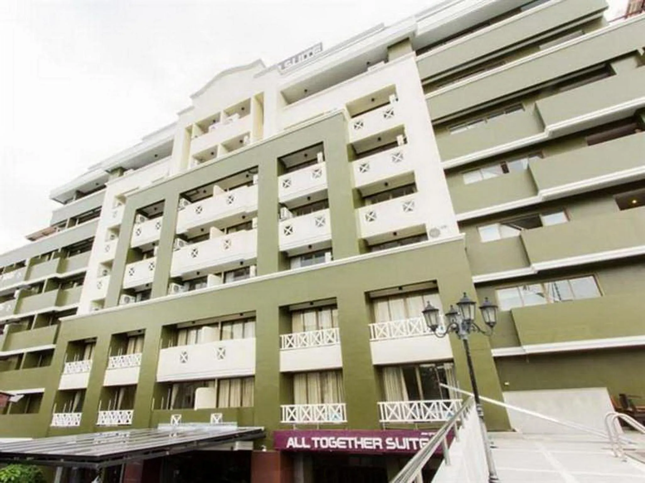 Facade/entrance in All Together Suite Hotel