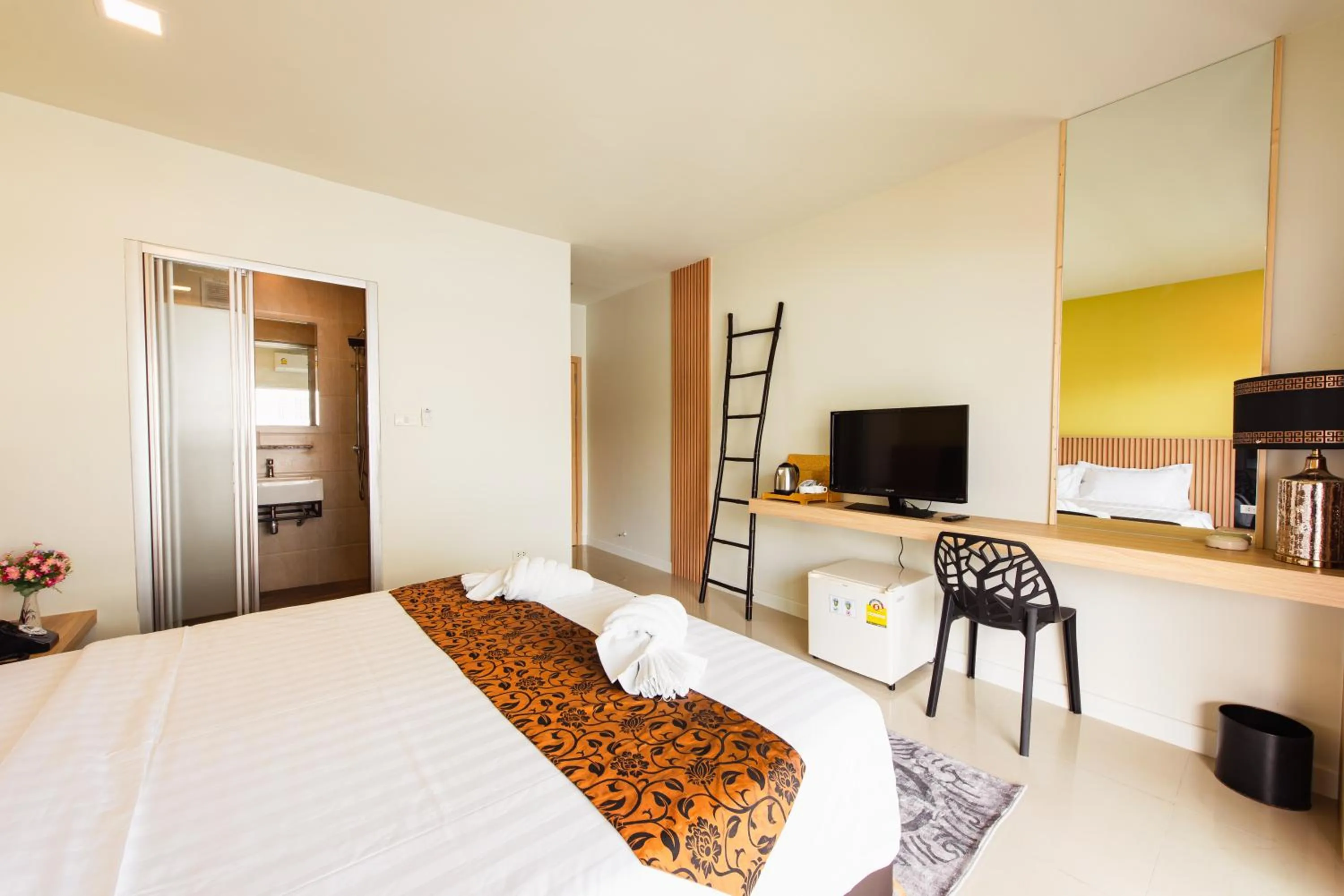 Bedroom, Bed in The Golden Ville Boutique Hotel and Spa