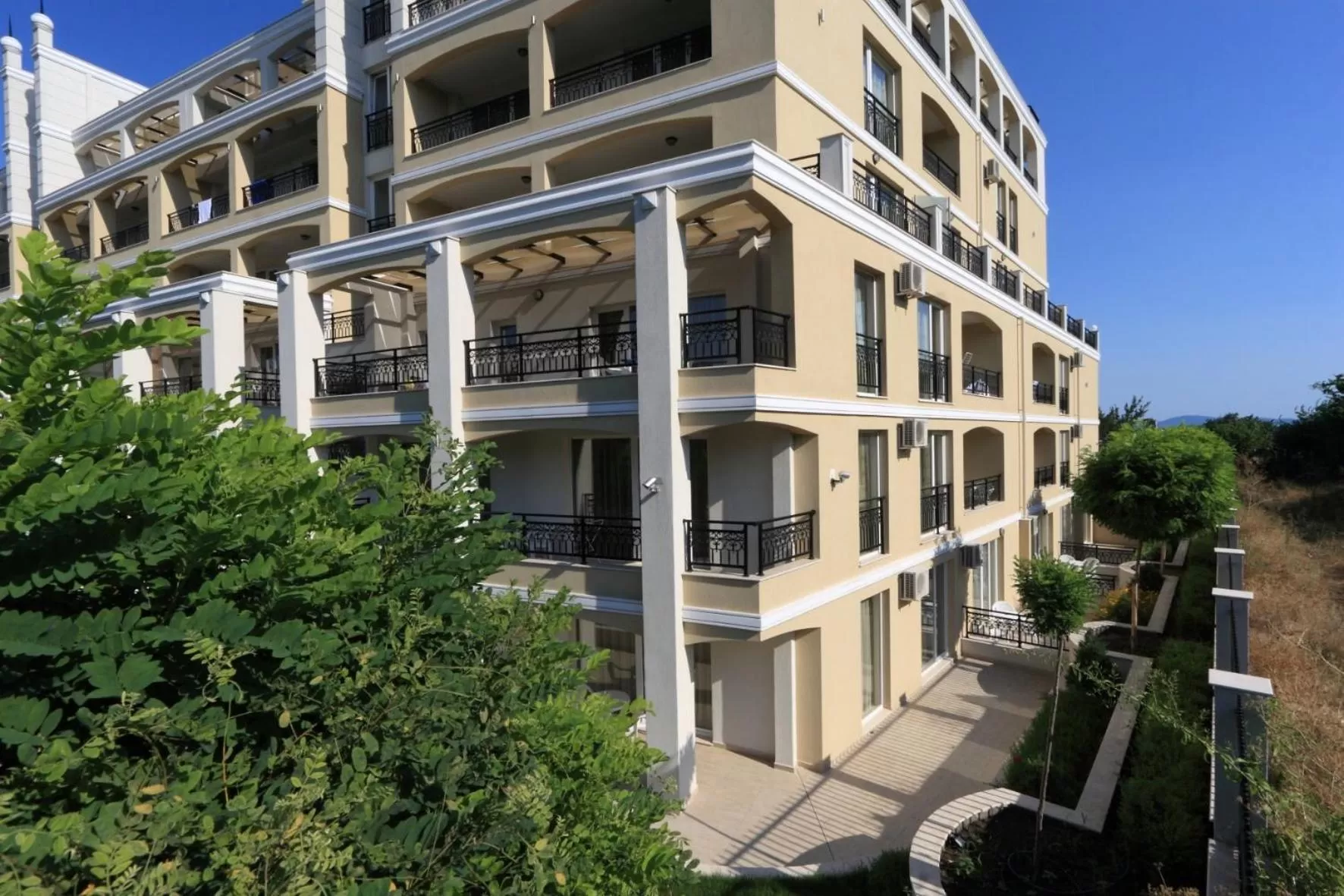 Property building in Penelopa Palace Apart Hotel & SPA