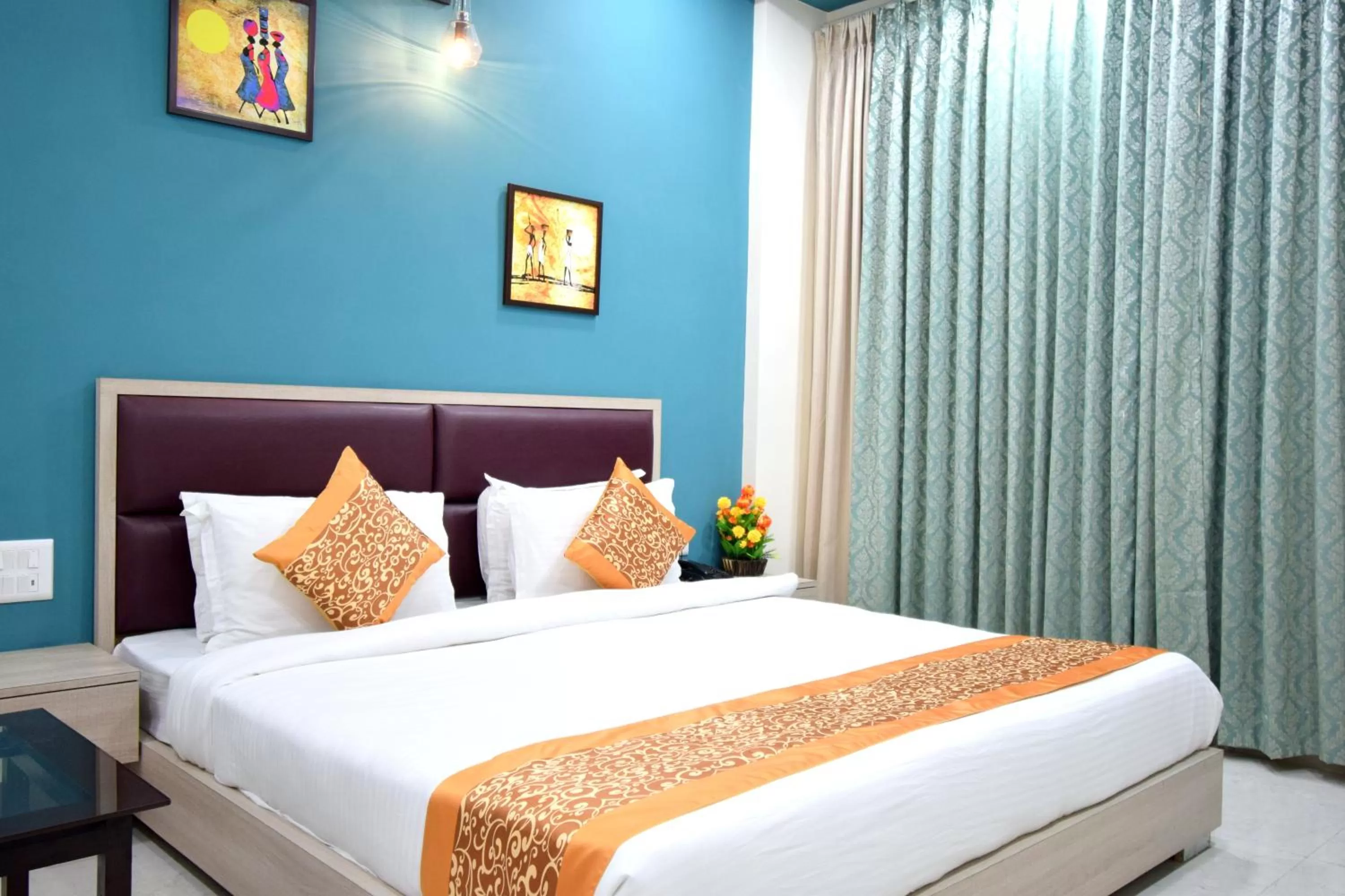 Bedroom, Bed in The Sky Imperial- Hotel Gopal Darshan