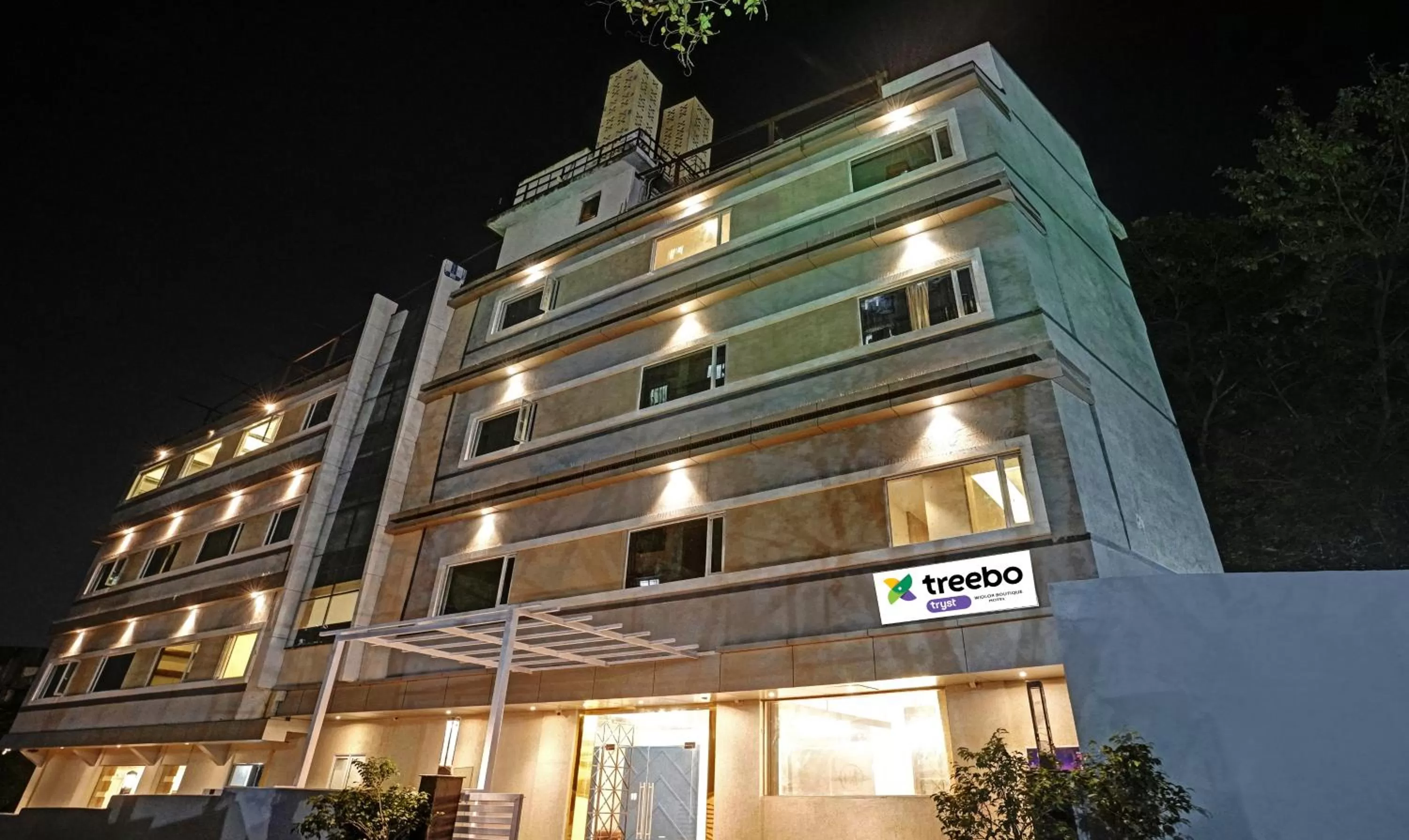 Property building in Treebo Premium Widlor Boutique