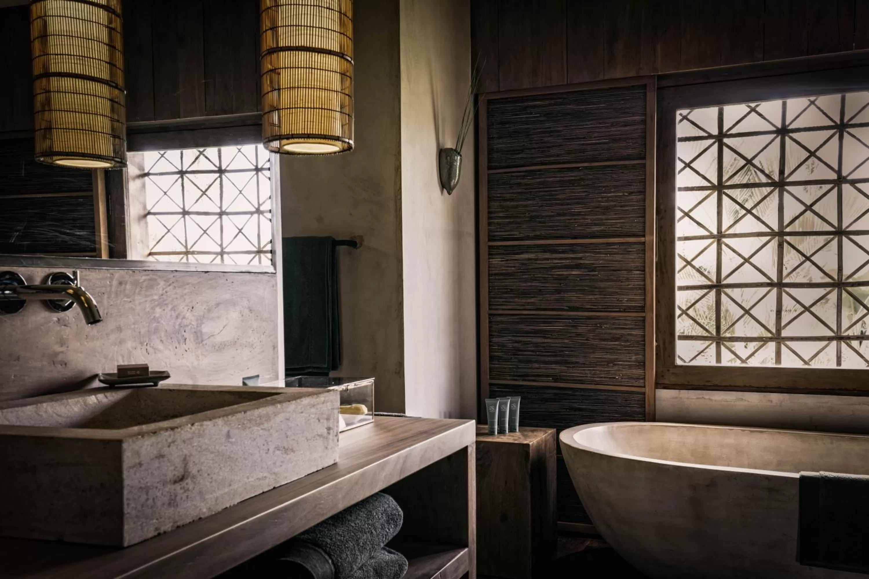 Bathroom in Zannier Phum Baitang