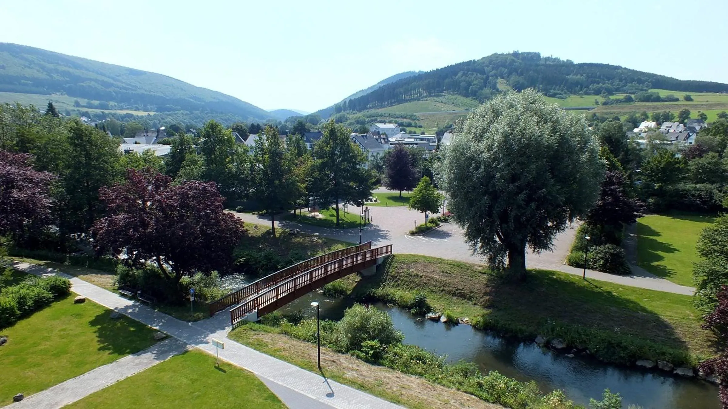 View (from property/room) in Parkhotel Olsberg