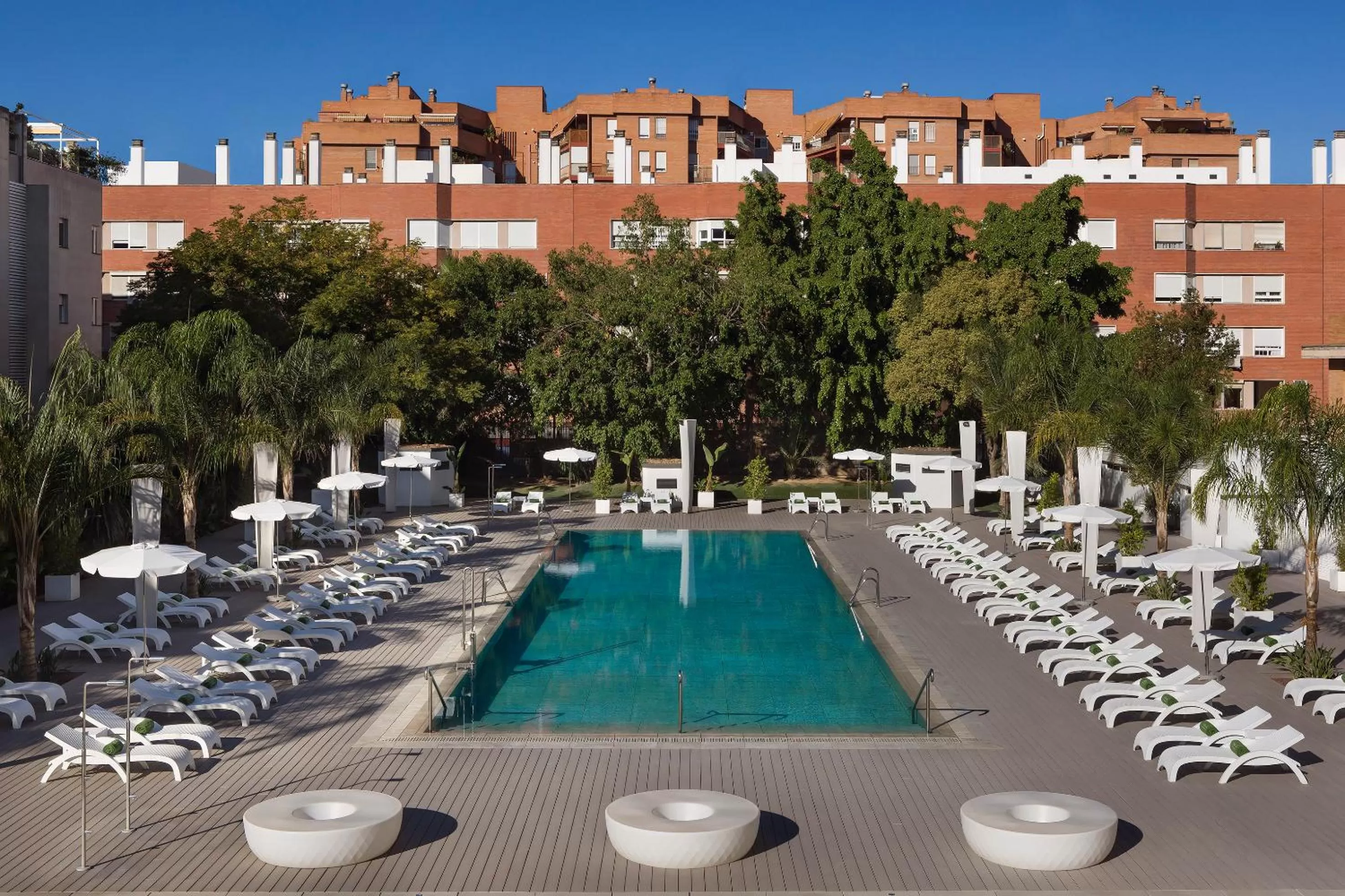 Patio in Melia Lebreros