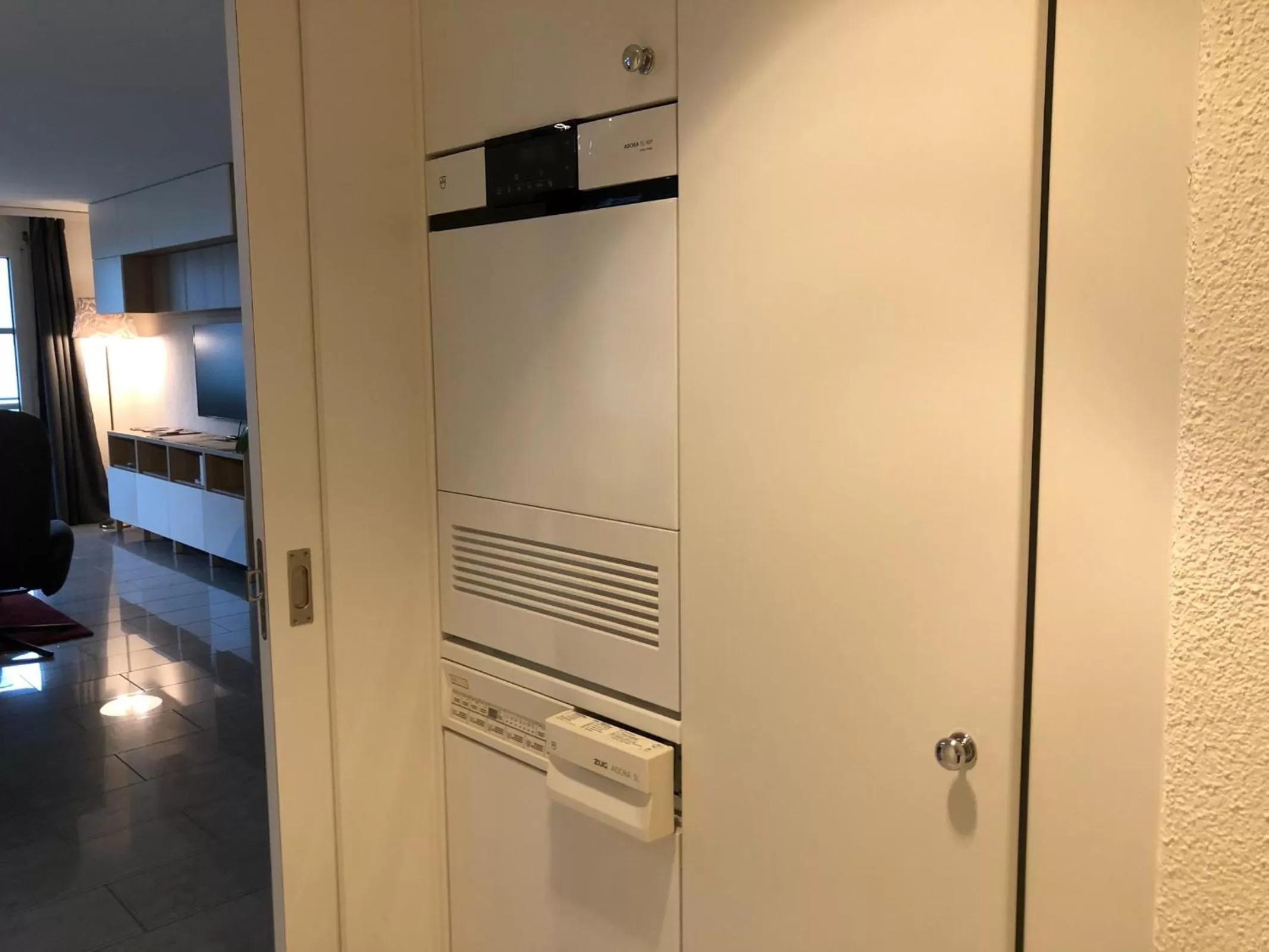 laundry in Seehotel Riviera at Lake Lucerne