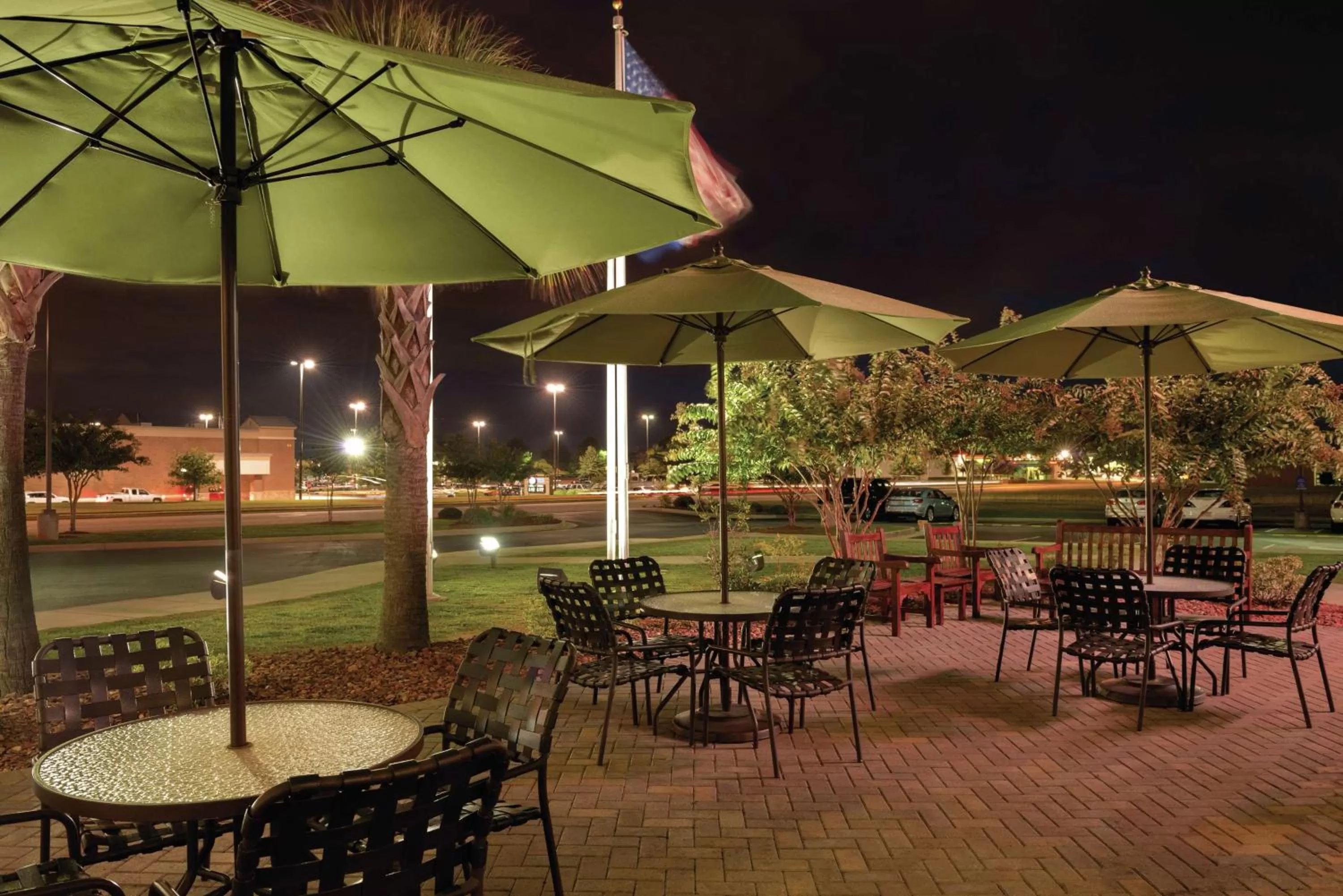 Patio in Hilton Garden Inn Warner Robins