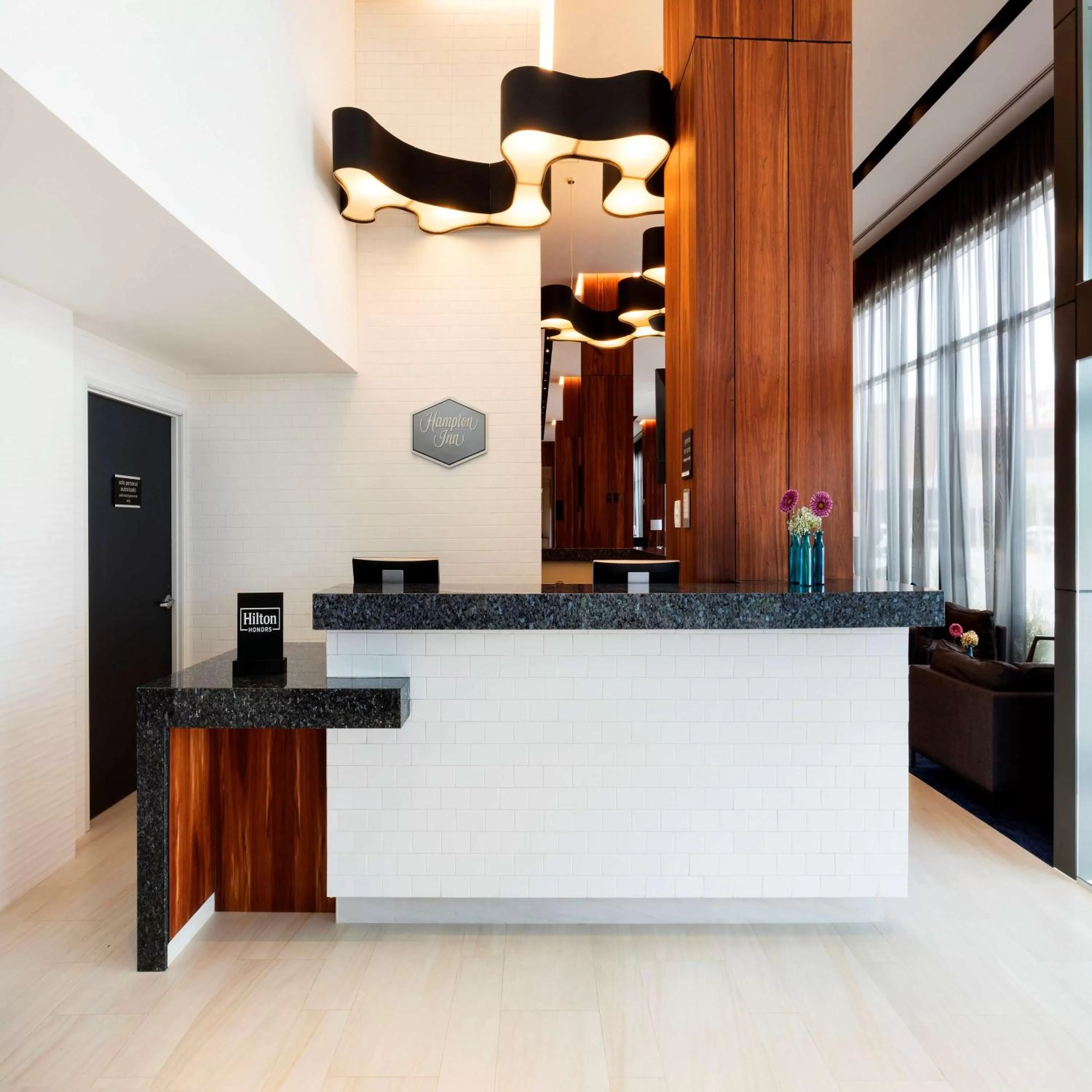 Lobby or reception in Hampton Inn By Hilton Cancun Cumbres