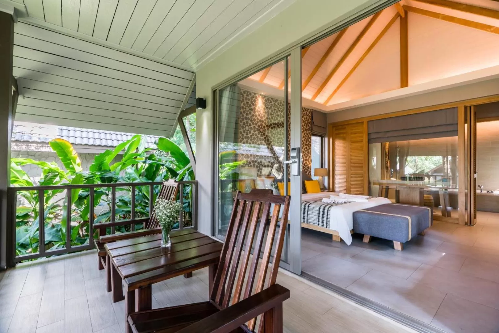 Balcony/Terrace in KC Grande Resort Koh Chang