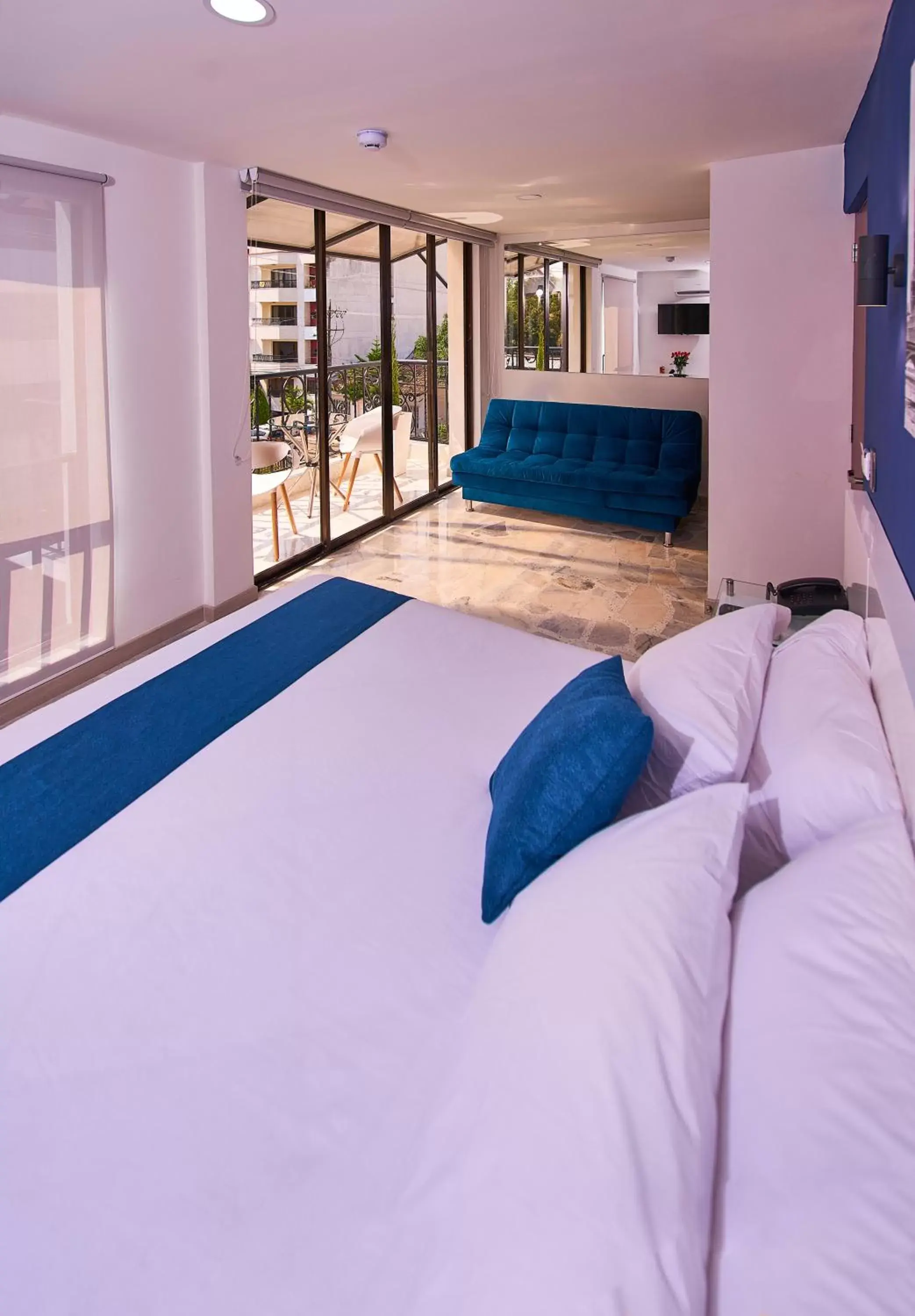 Triple Room with Balcony - single occupancy in Casa Esmeralda Hotel Boutique Triple Room with Balcony - single occupancy in Casa Esmeralda Hotel Boutique