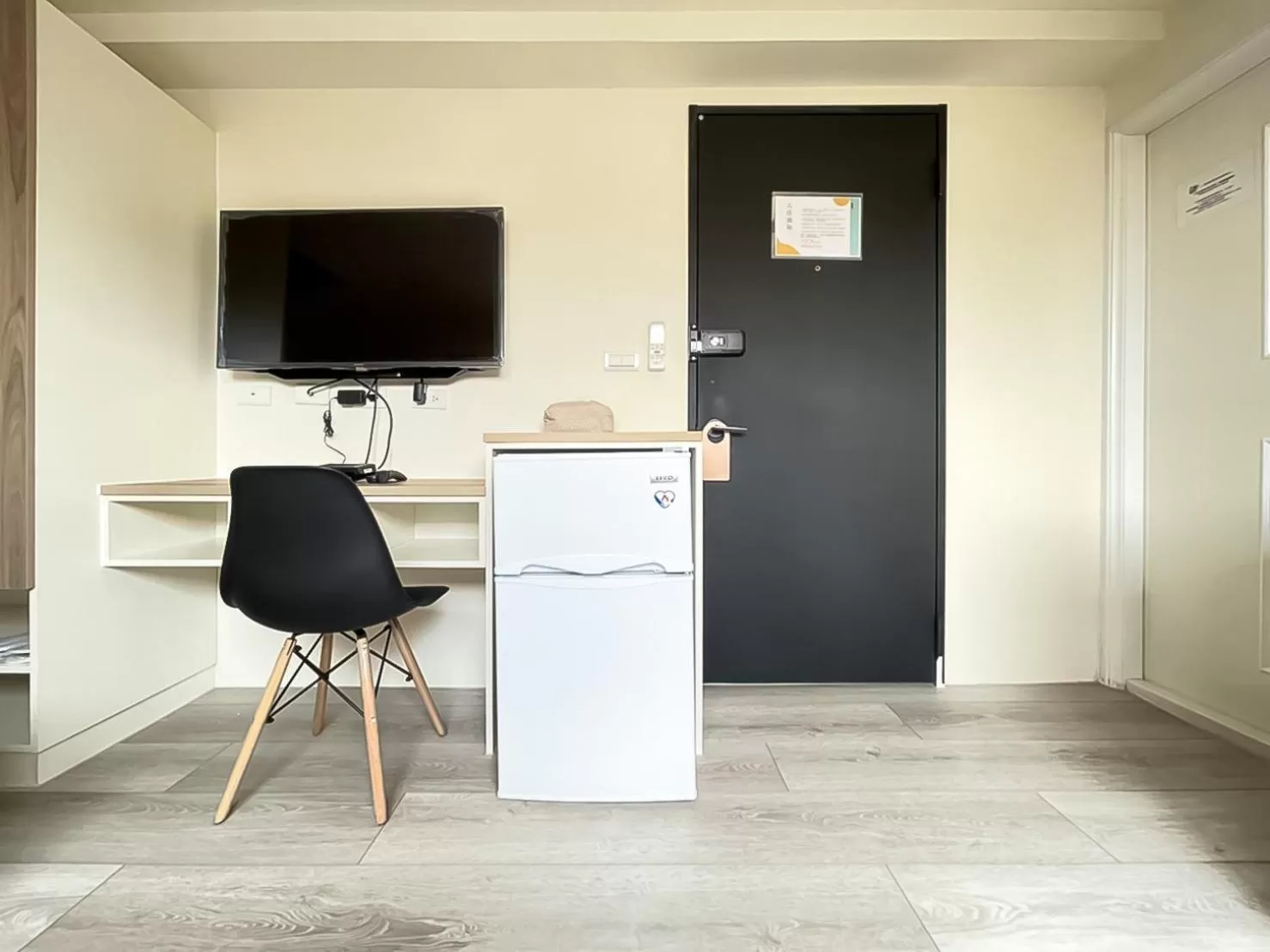 TV/Entertainment Center in 旅行家 Affetto Hostel