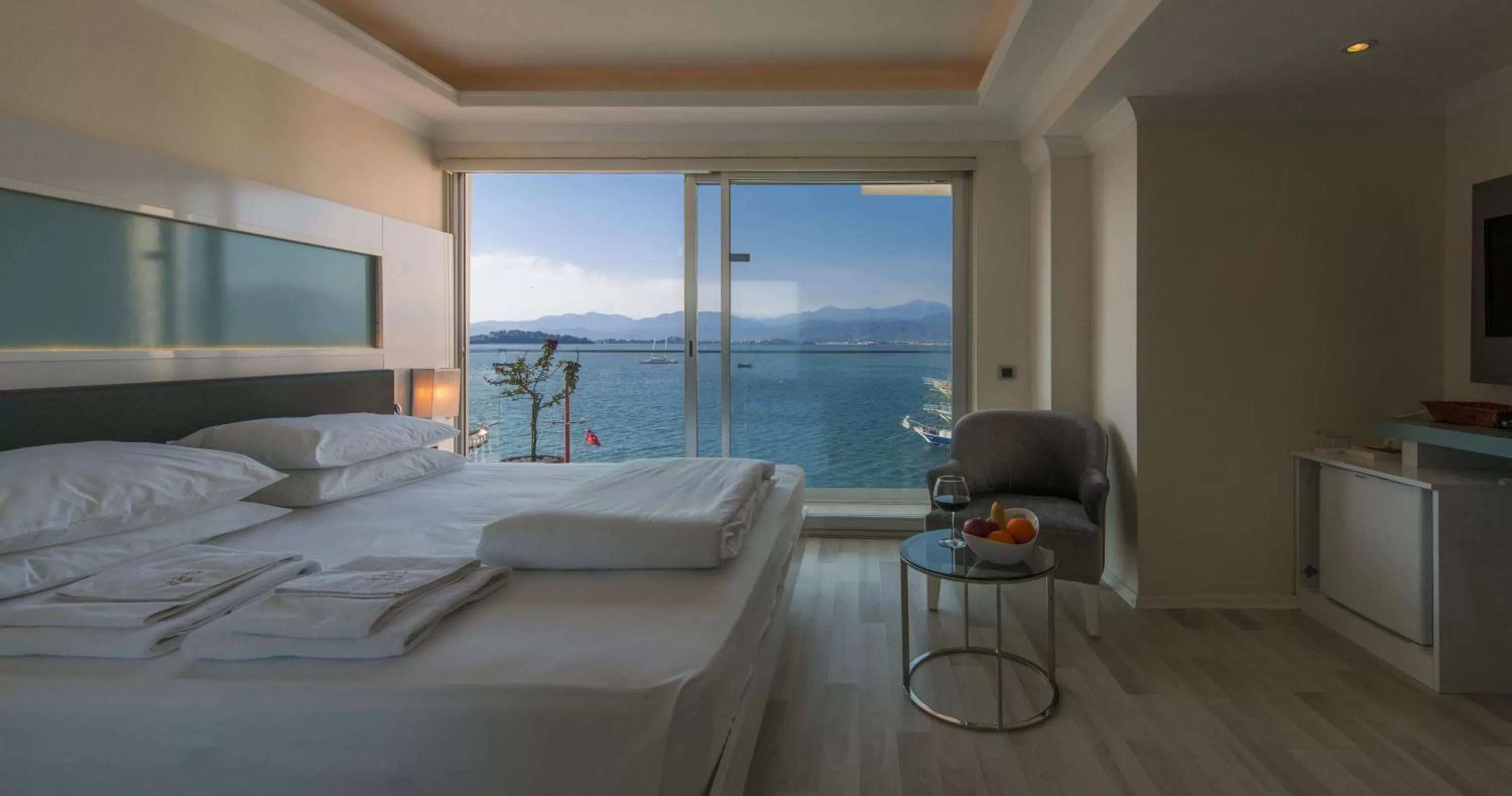 Bed in Orka Boutique Hotel