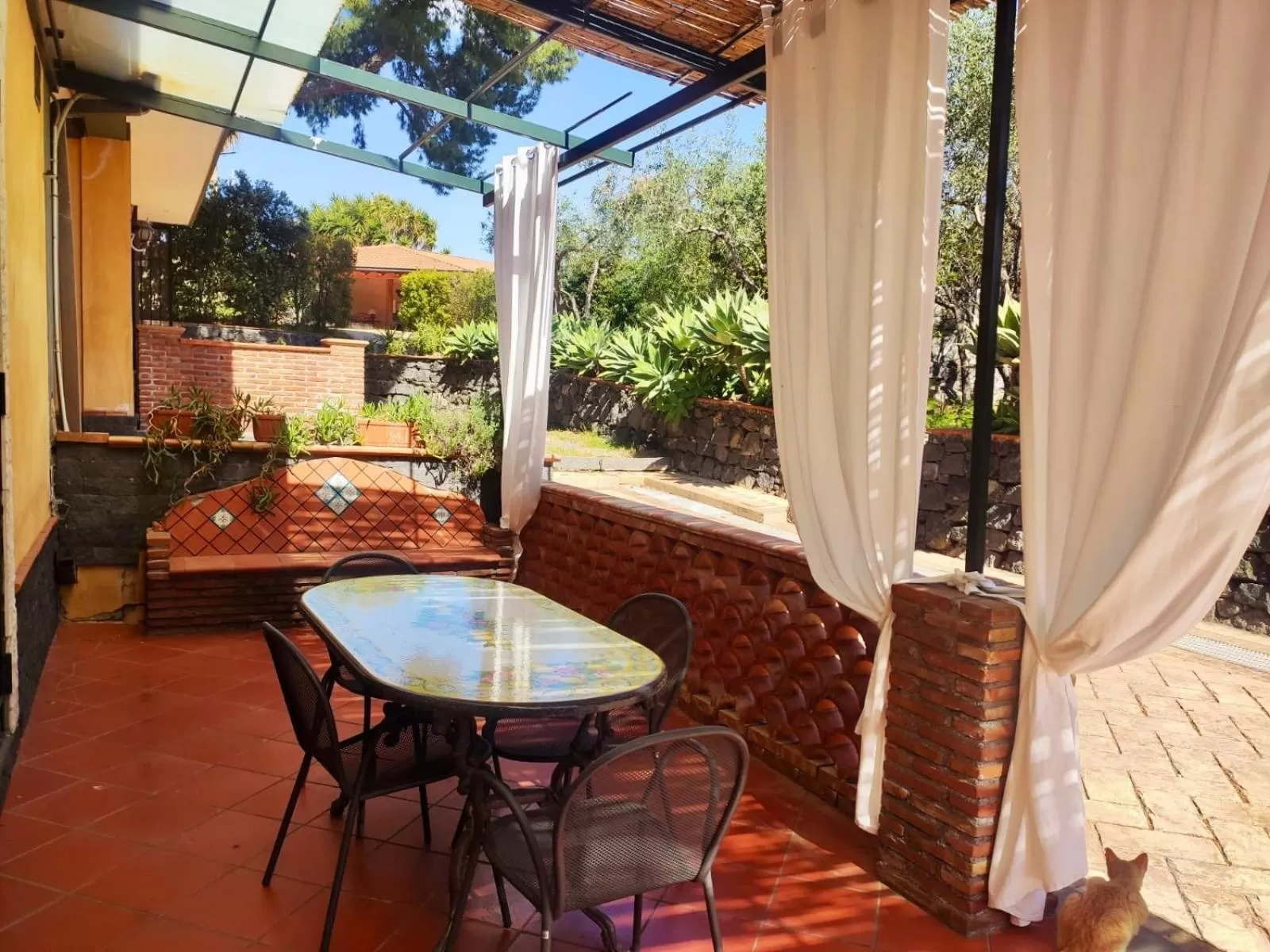 Patio in Villa delle Palme