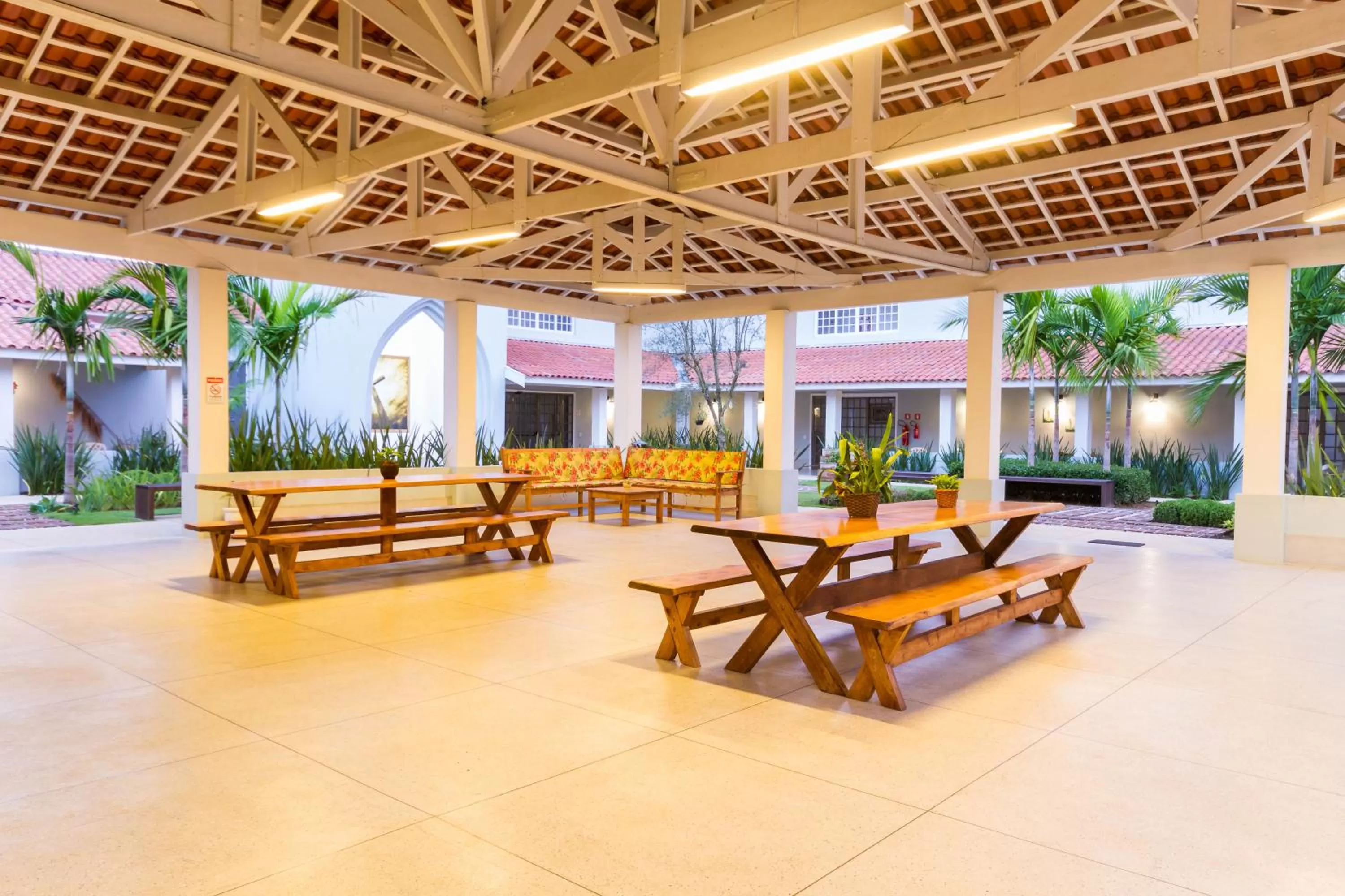 Garden in Pousada Sagrados Corações