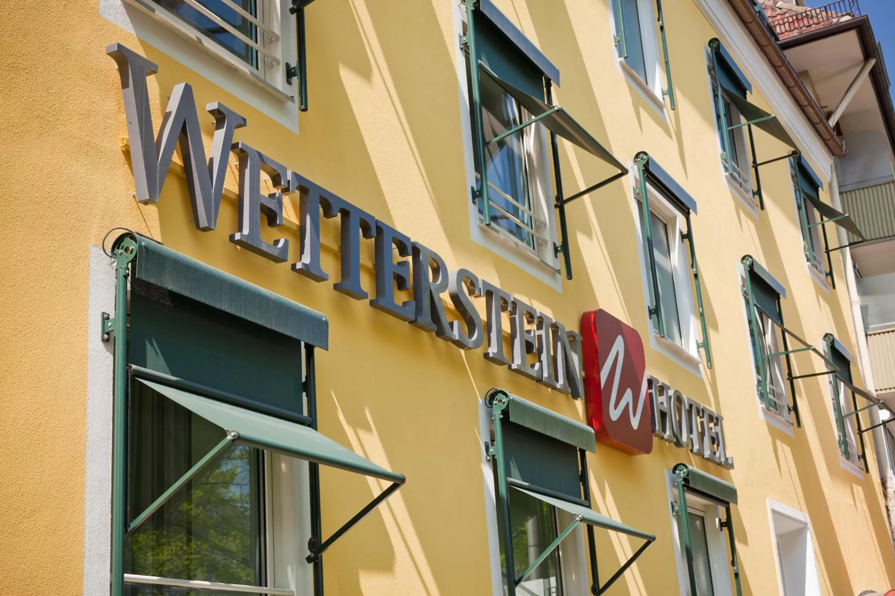 Facade/entrance in Hotel Wetterstein