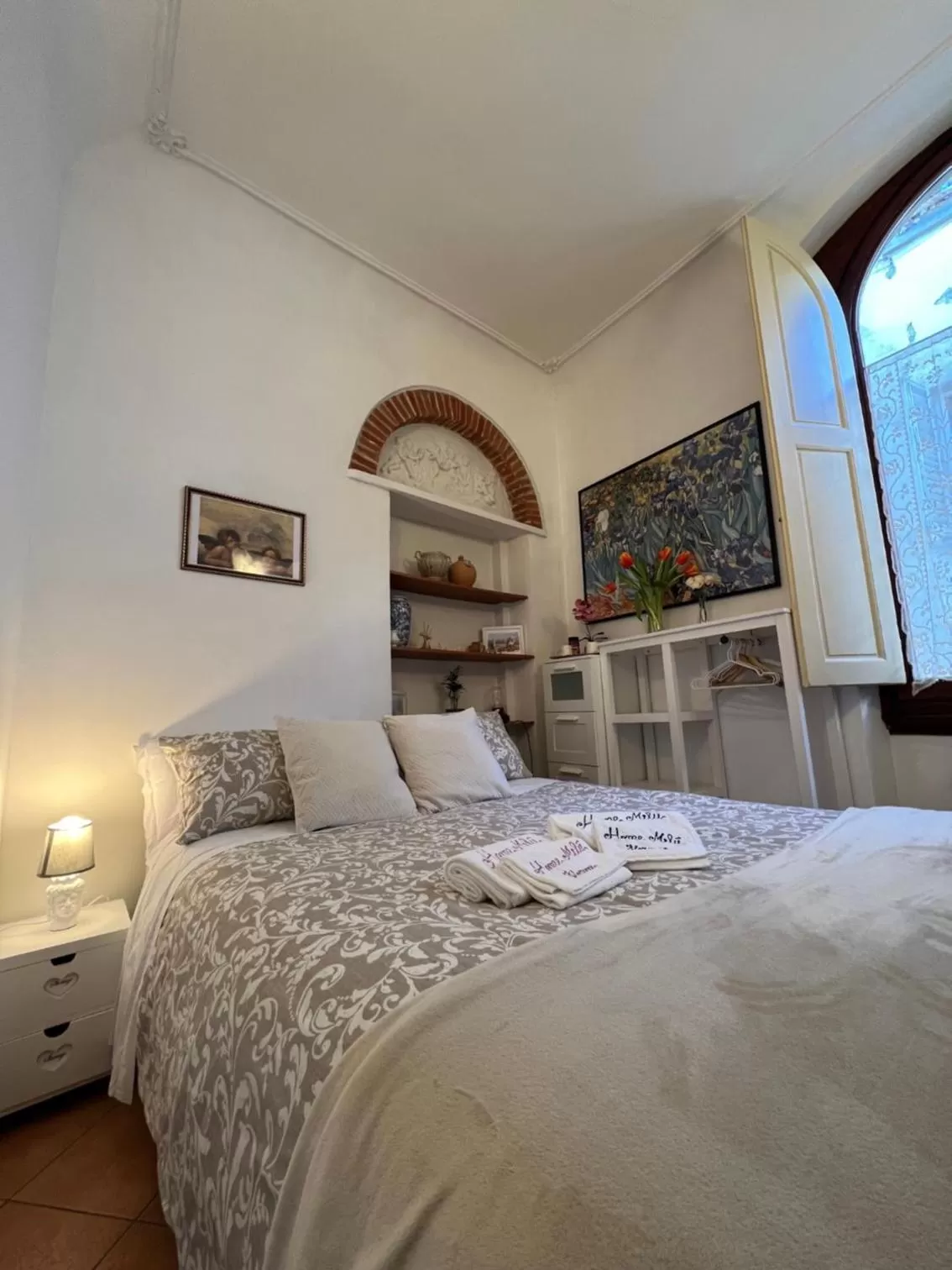 Bedroom, Bed in Home Milù Florence