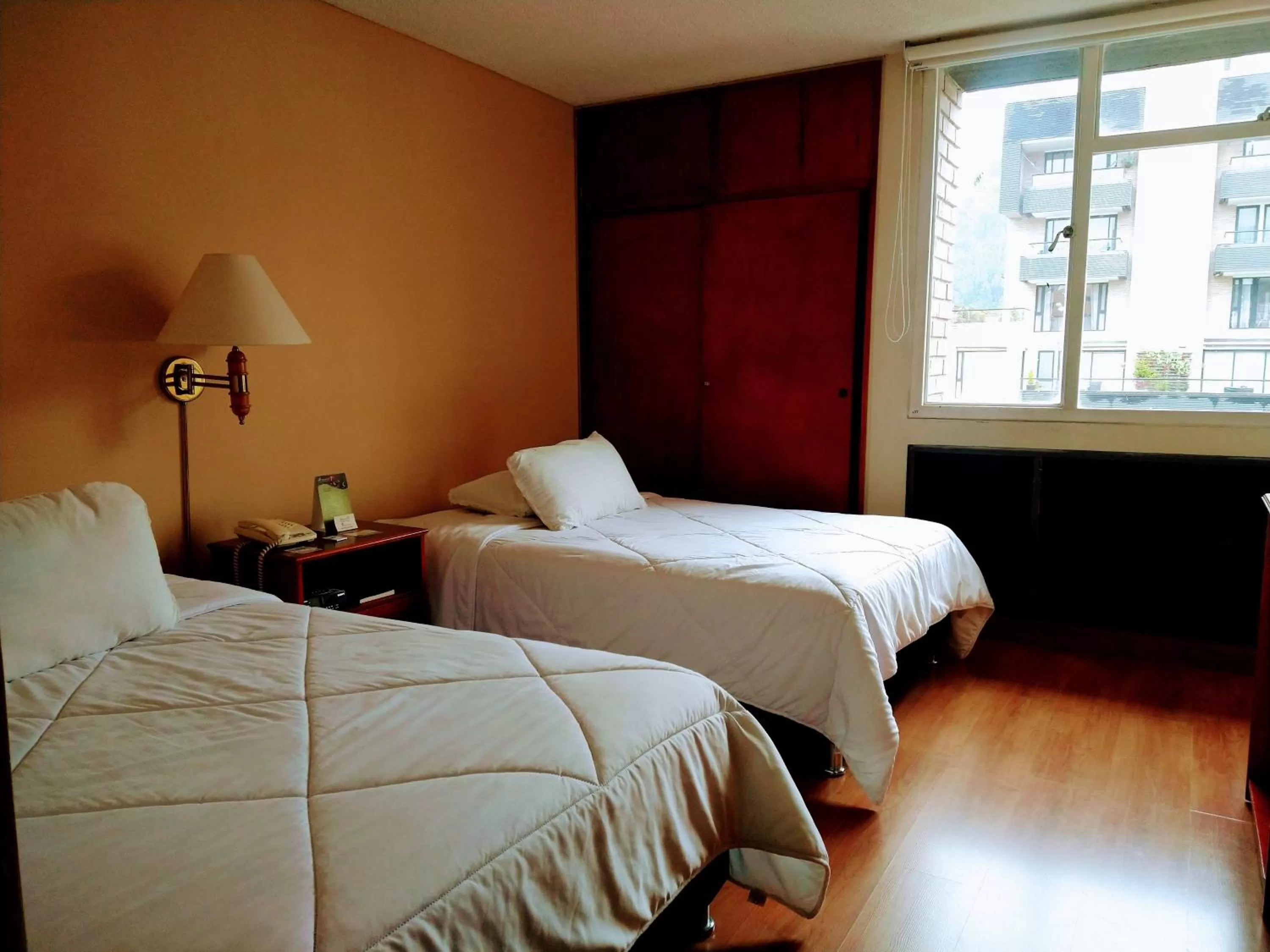 Bed in Hotel Morasurco