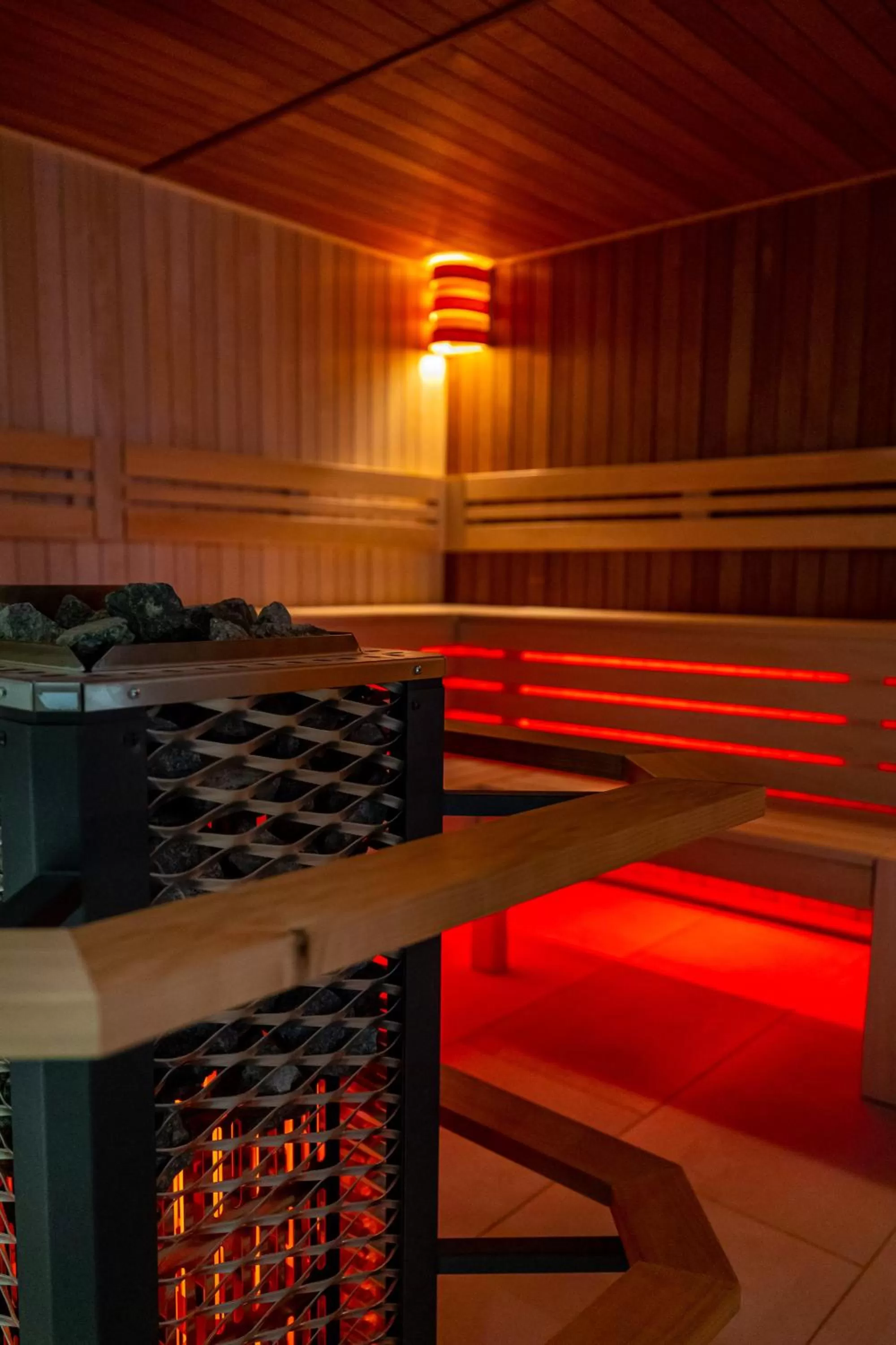 Sauna in Hotel Belmont & Spa