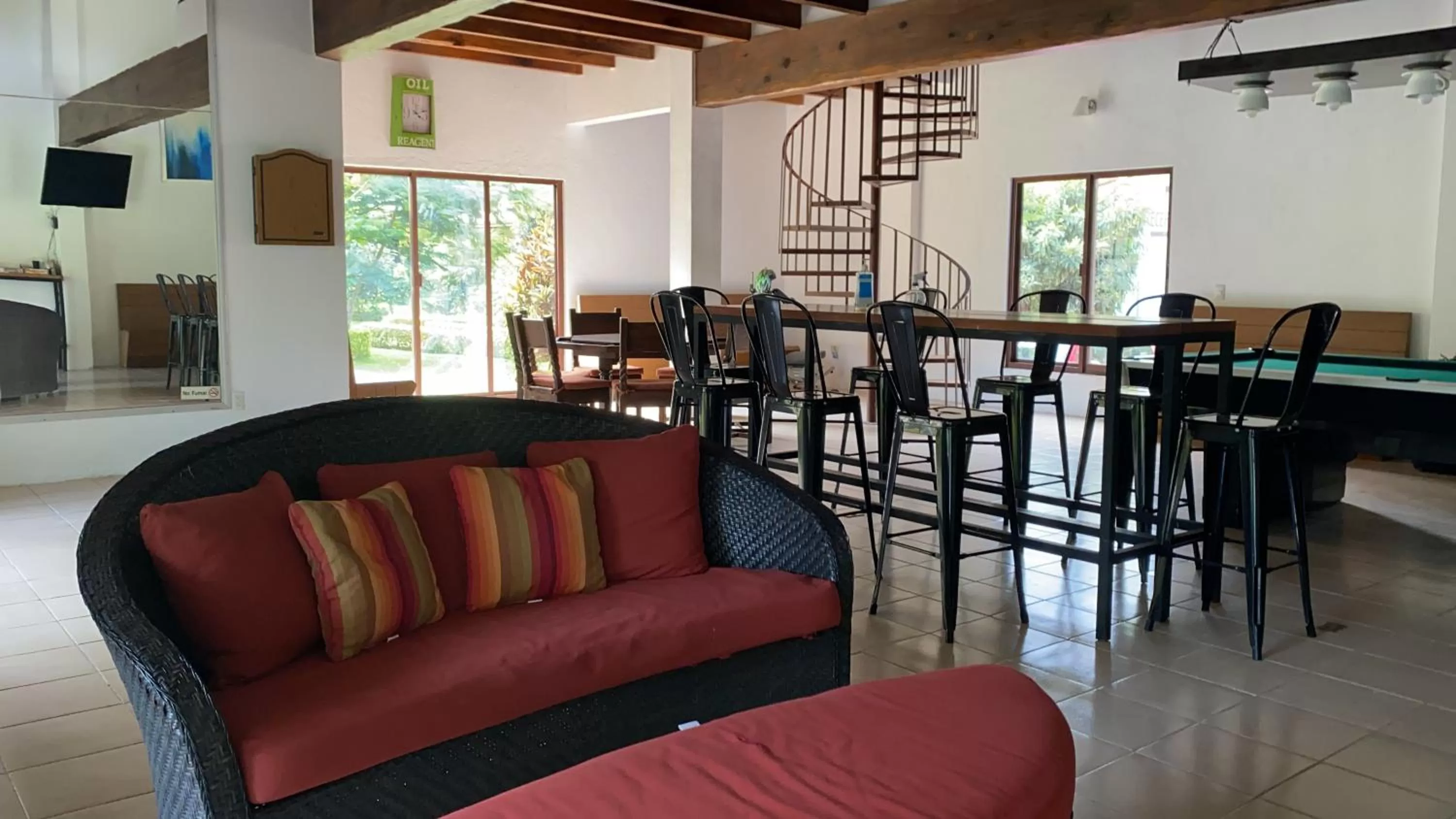 Living room in Posada La Presa