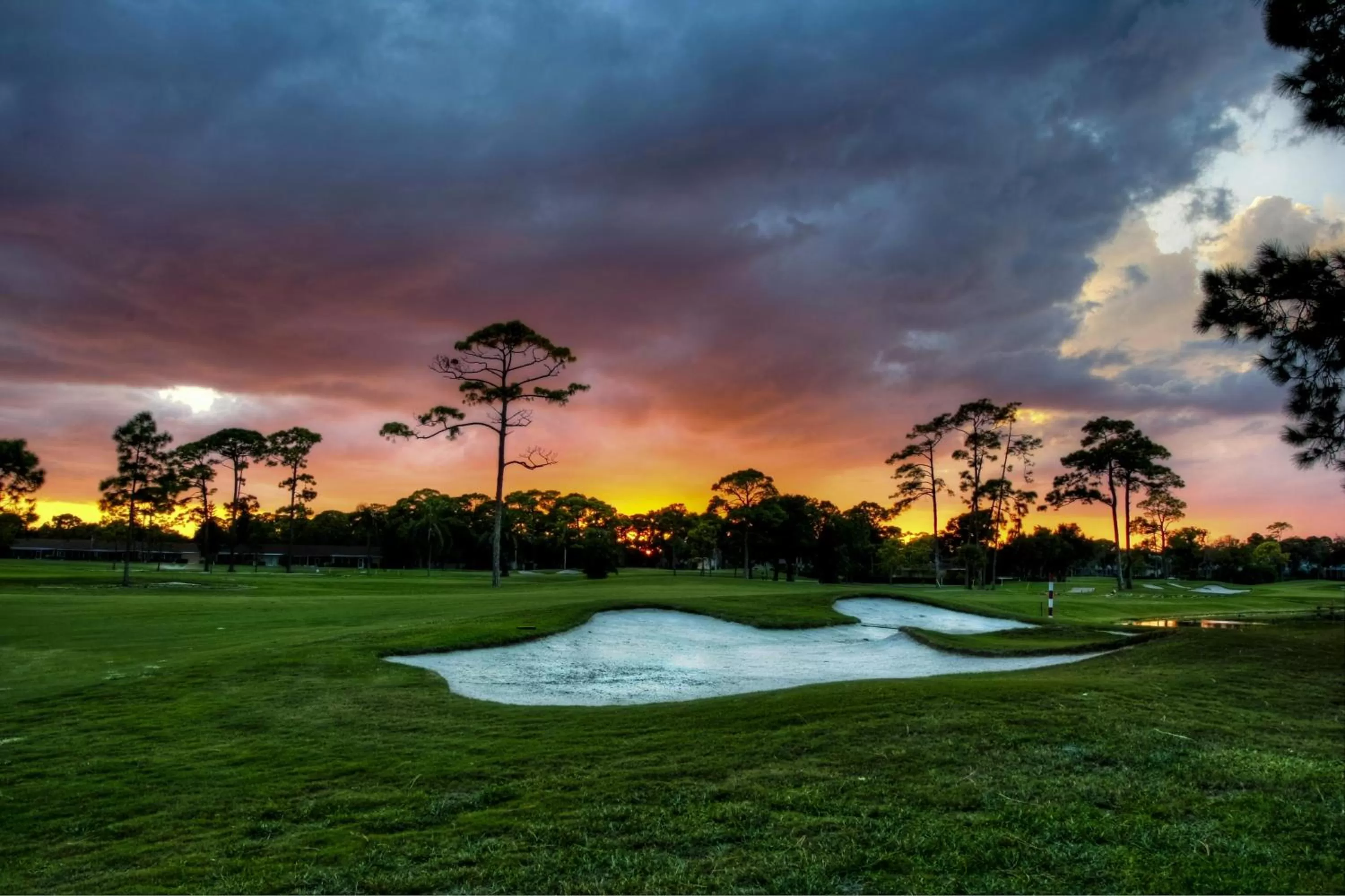 Golfcourse in Legacy Hotel at IMG Academy
