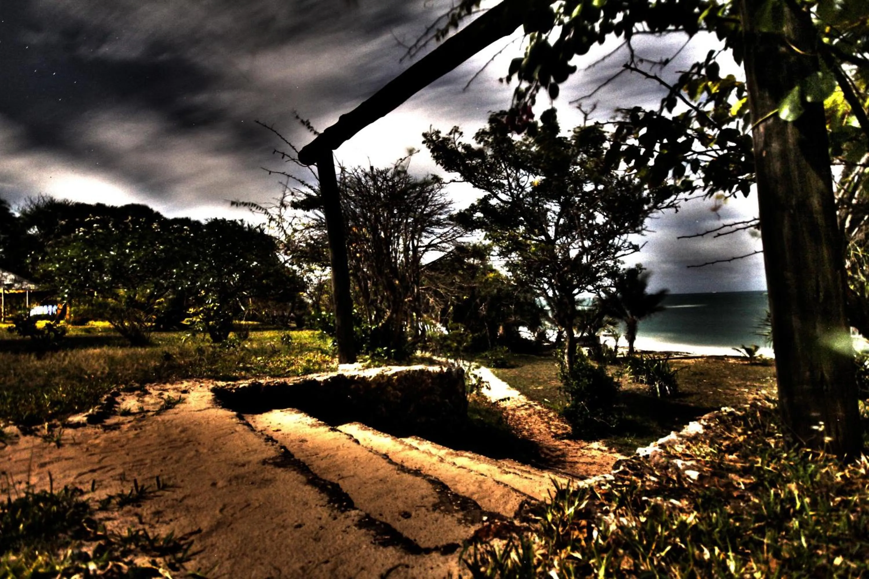 Sunset in Amani Beach Resort