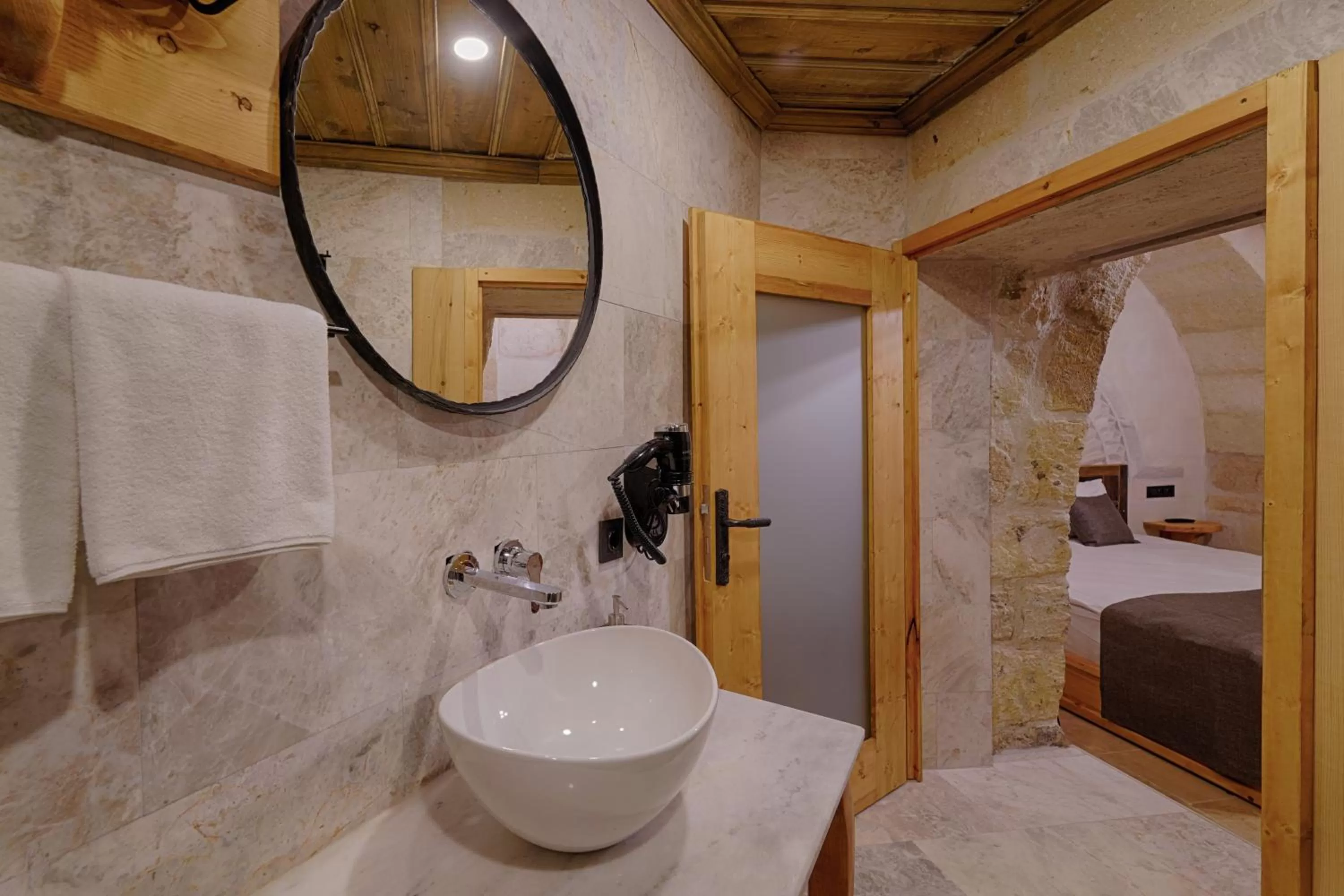 Bathroom in Concept Cave House