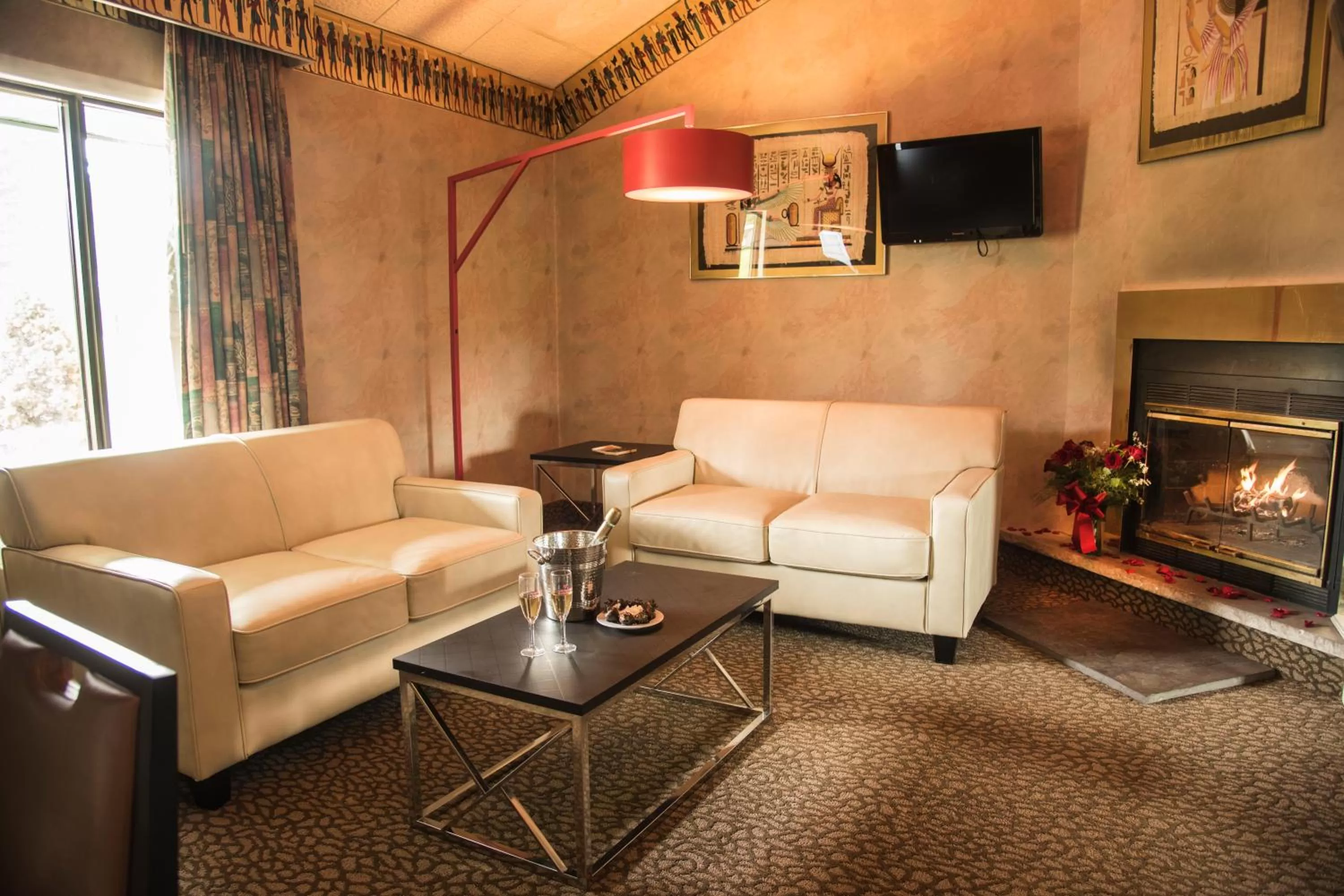 Seating Area in Pocono Palace Resort