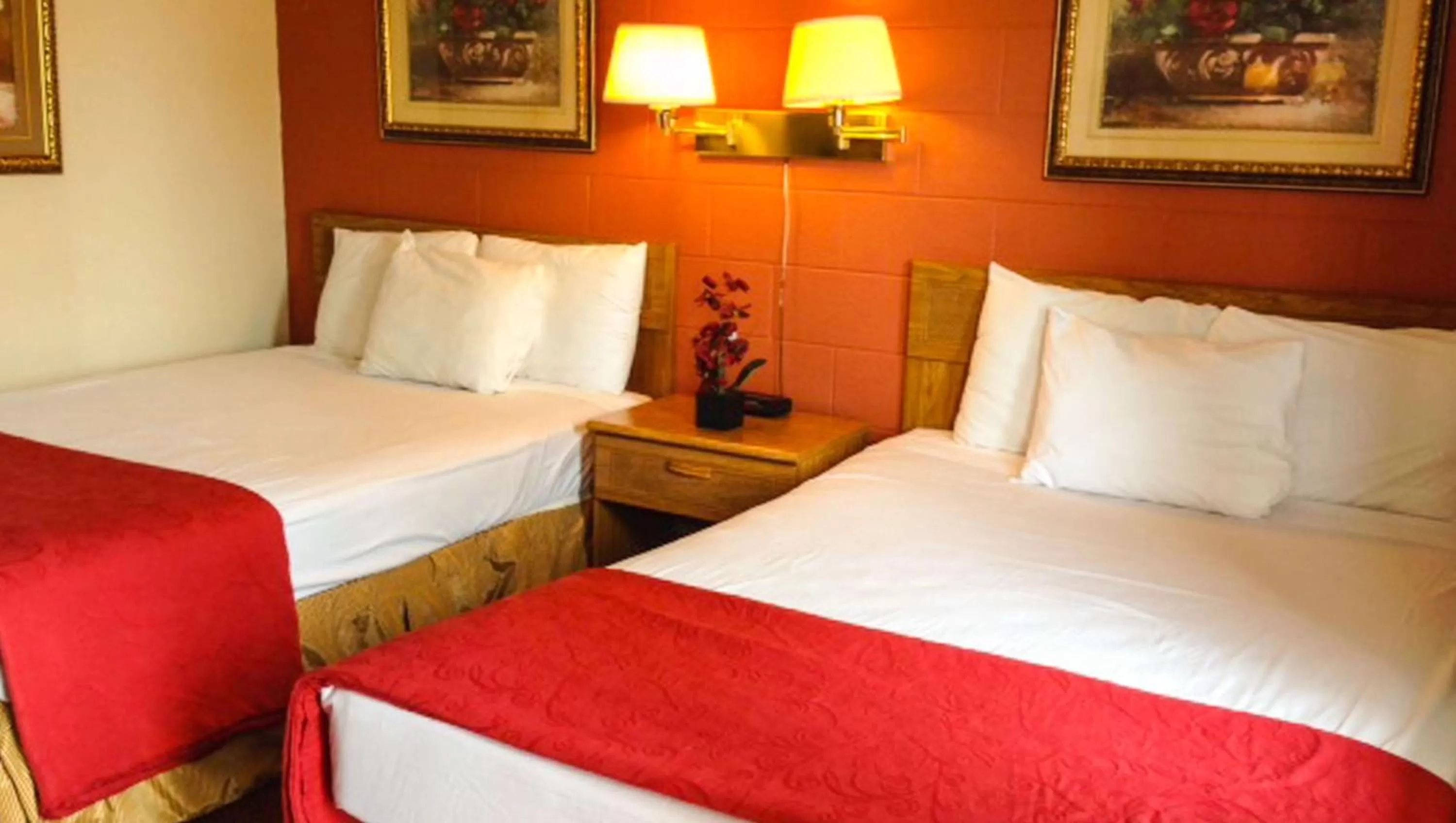 Photo of the whole room, Bed in Rodeway Inn Manchester I-90