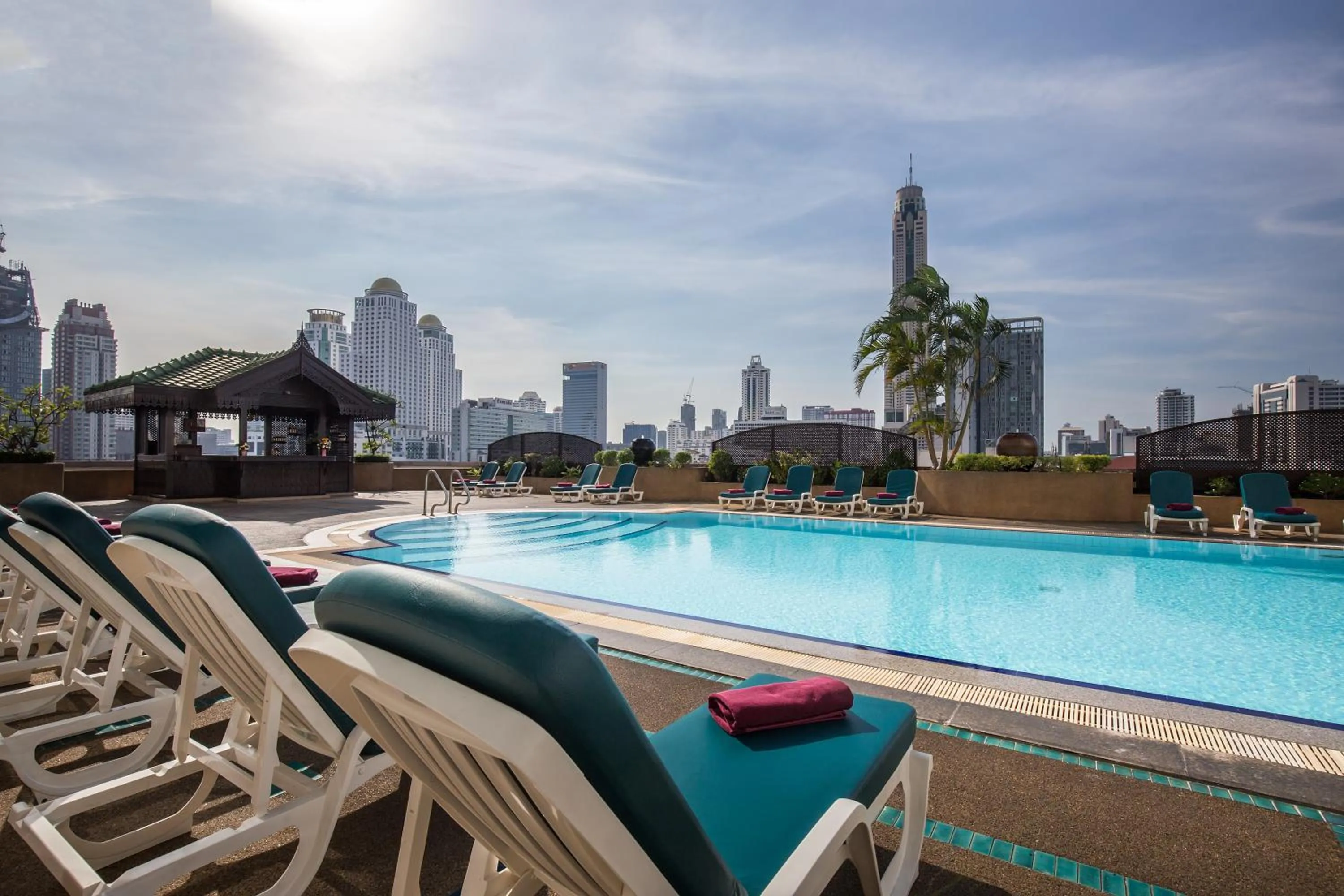 Pool view in Ramada by Wyndham D MA Bangkok