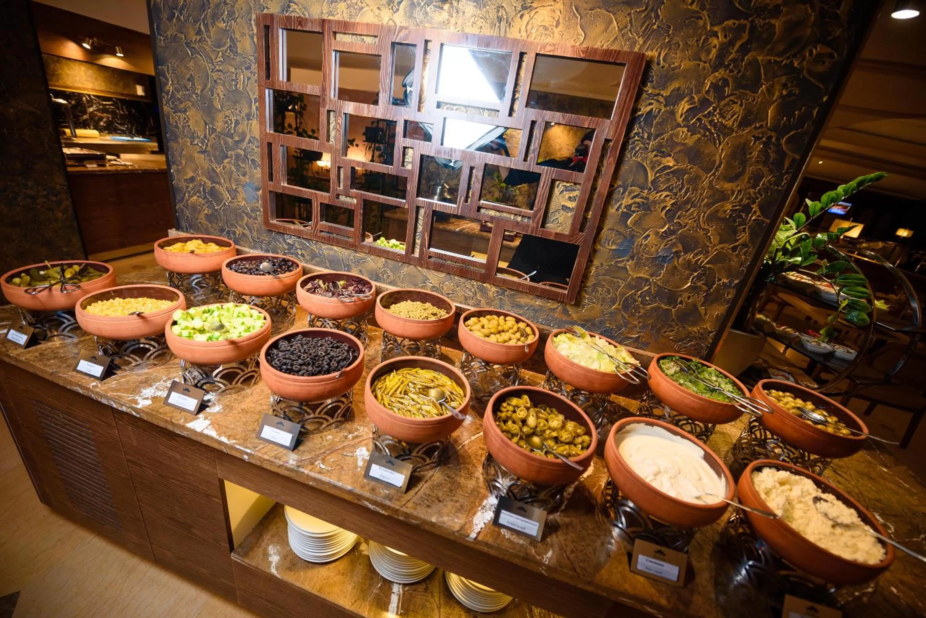 Buffet breakfast in Kazakhstan Hotel