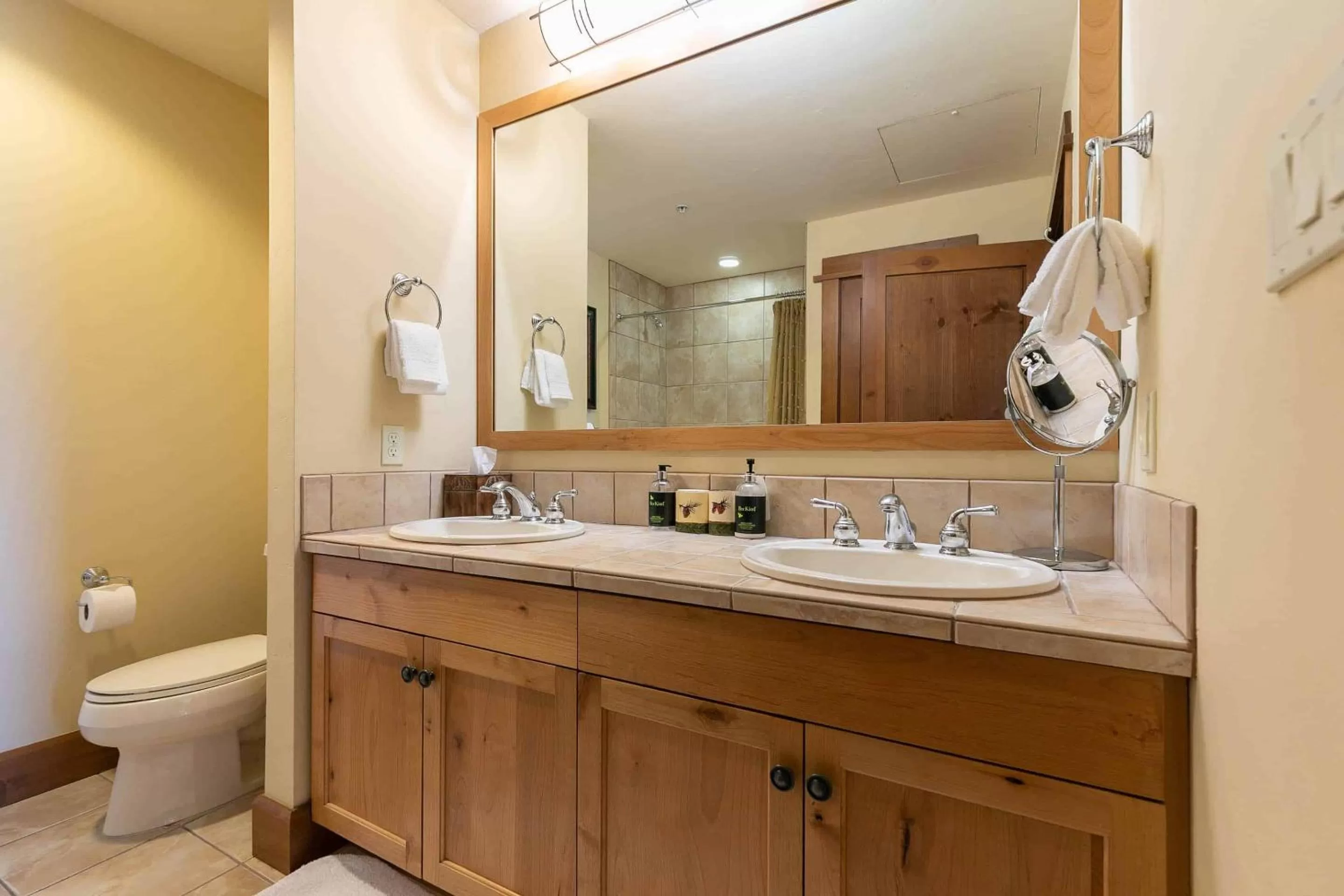 Bathroom in East West Hospitality at Tahoe