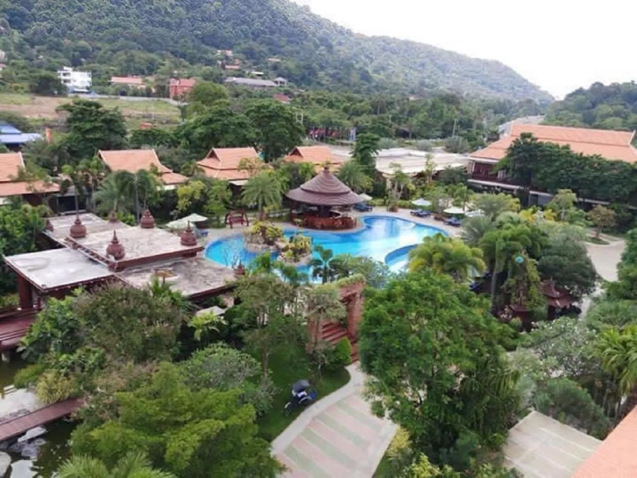 Natural landscape, Bird's-eye View in Try Palace Resort-Kep